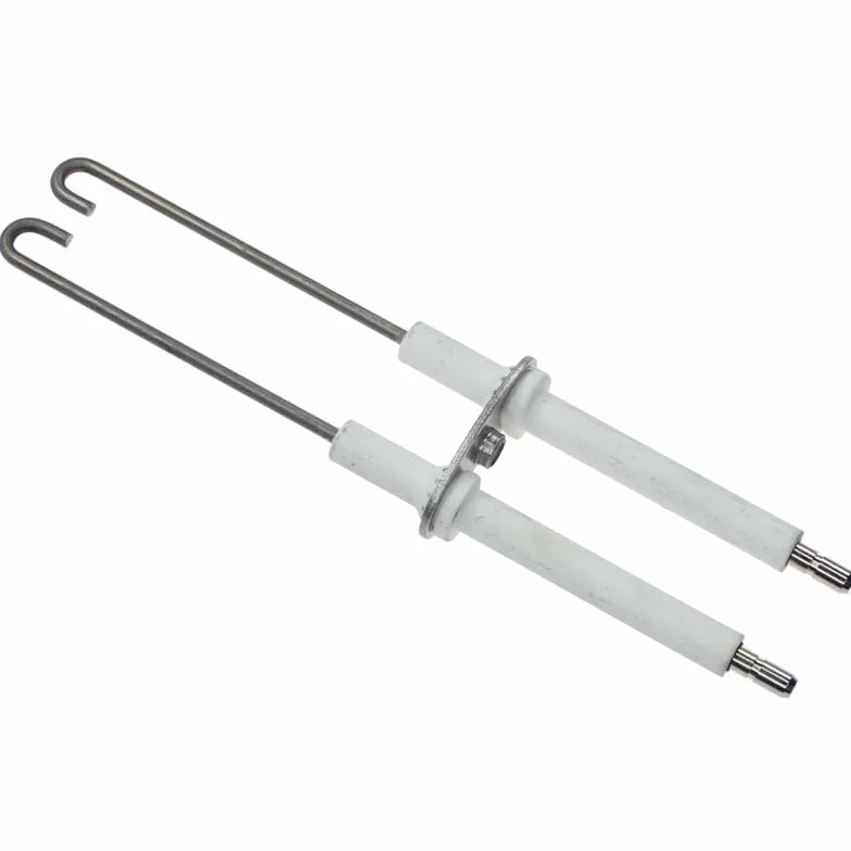 Von Paris Electrodo de encendido doble 1807 compatible con Buderus 63018297, 8718585046 para BE/BE-A 55-70 kW, tipo 4 L58.5