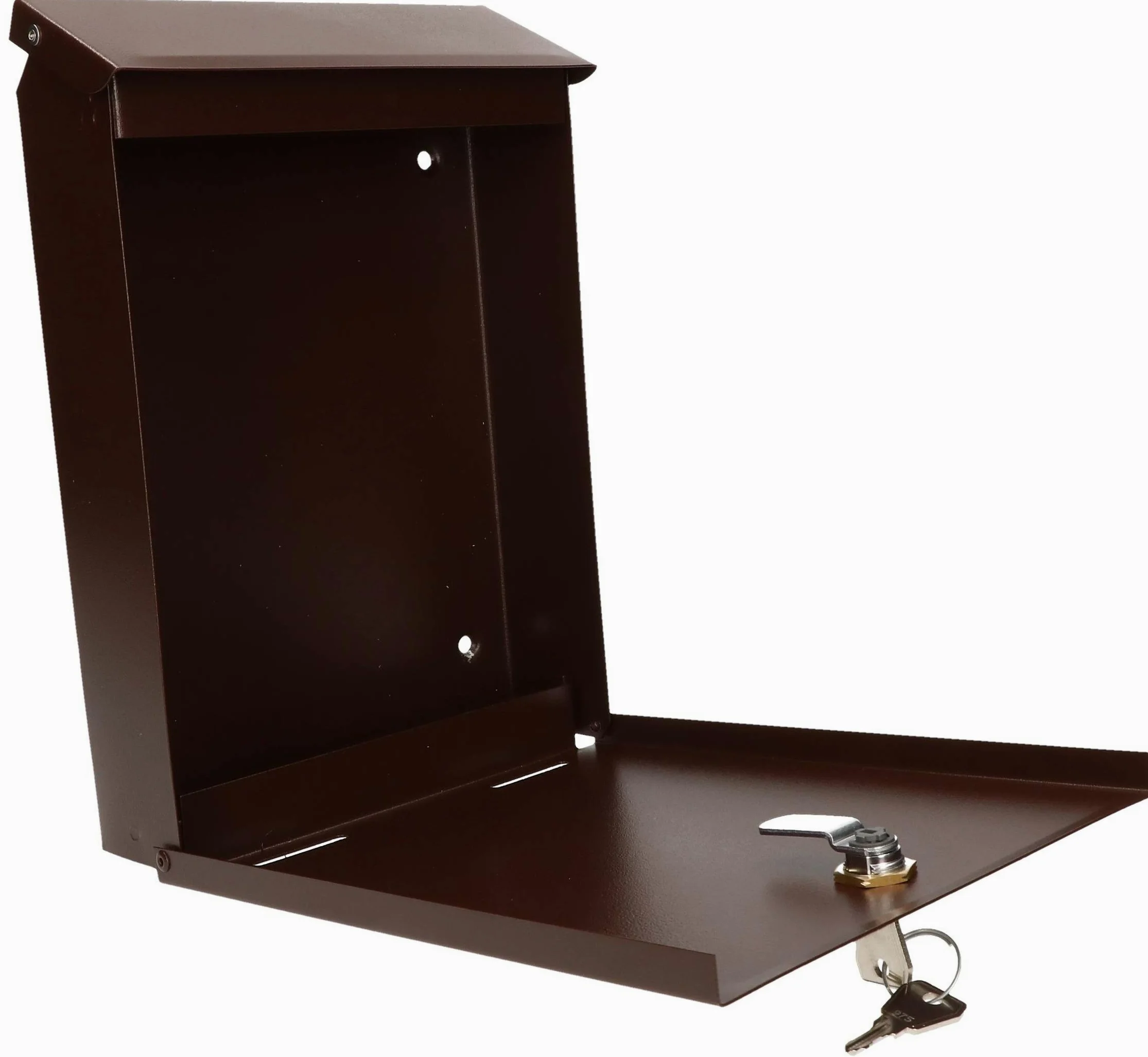 KOTARBAU Buzón de 260 x 180 x 55 mm, marrón, formato C-5 para periódicos aéreos