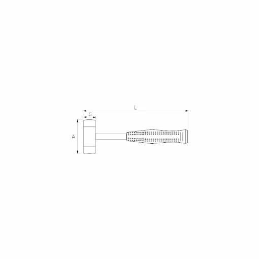 irimo - PLASTIC.TIP HAMMER 28MM. METAL