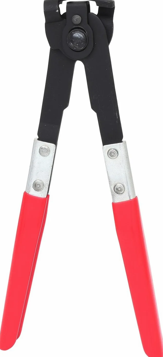 KS Tools 115.1050 - Tenazas de apriete con sujetador, niquelado (tamaño: 260 mm)