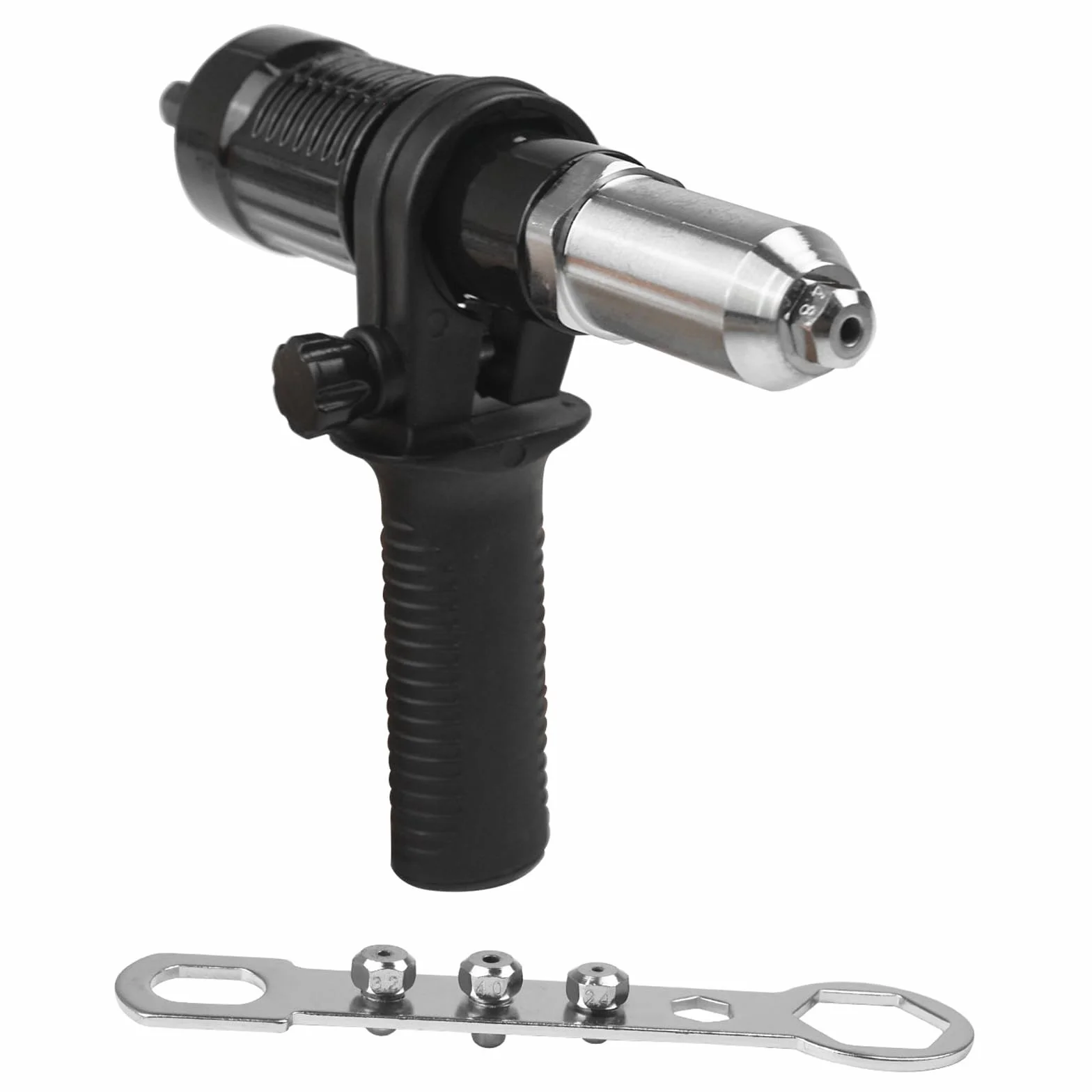 Adaptador de pistola de remaches, adaptador de pistola de remache eléctrica, accesorio de remache para taladro inalámbrico y eléctrico