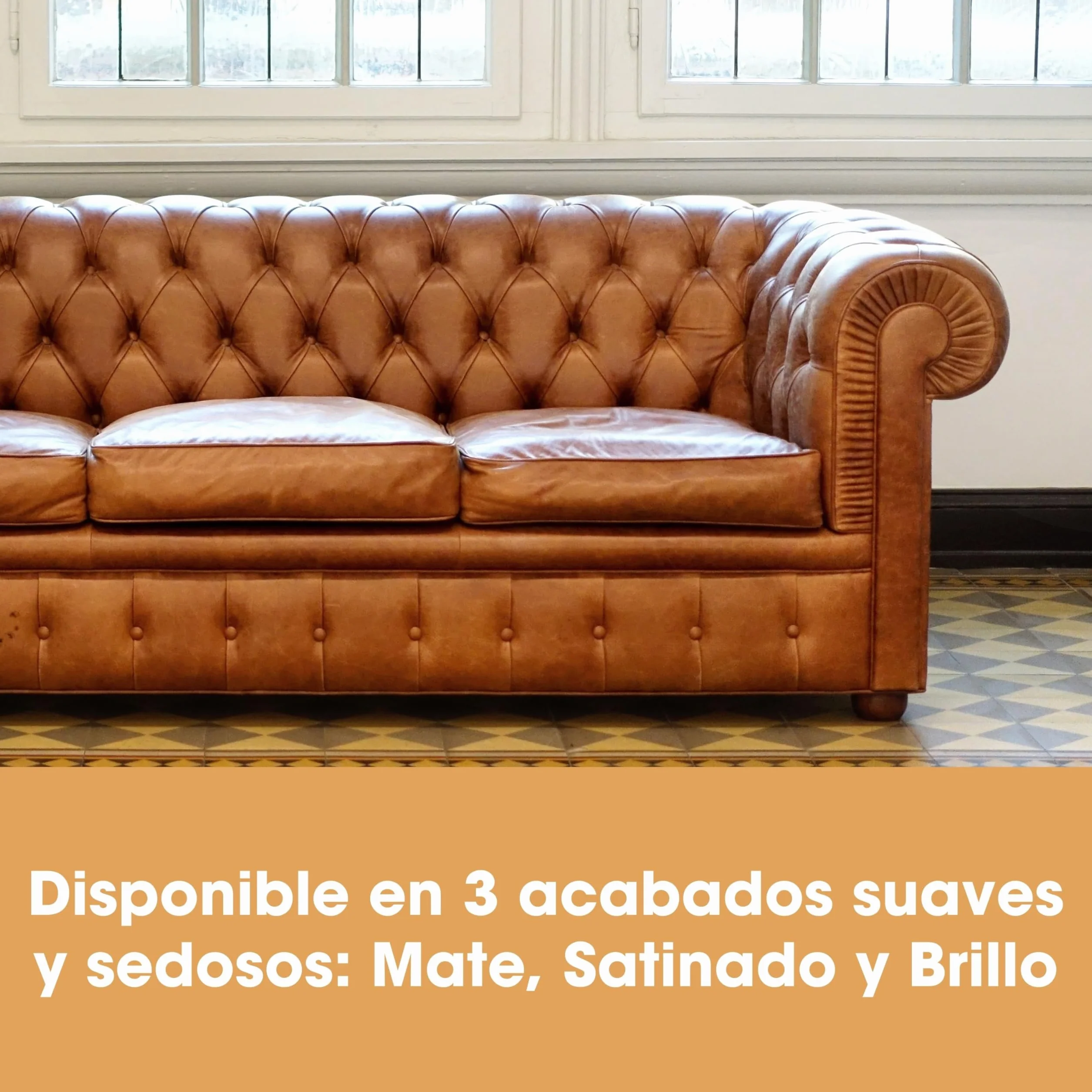 Furniture Clinic Sellador de piel 250 ml acabado mate para sofás de cuero