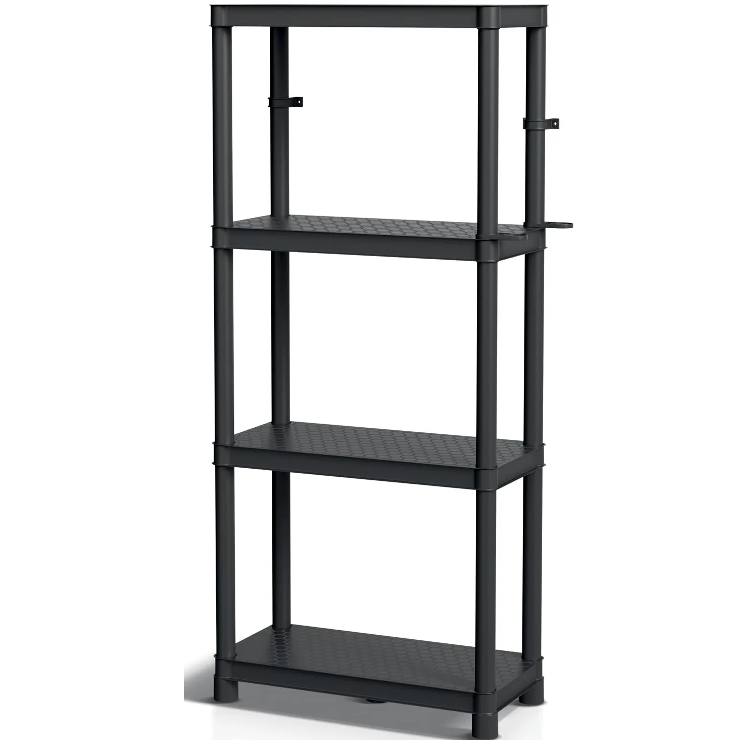 Kistenberg Stackaro Solid - Estantería de plástico para taller (58 x 28 x 131,5 cm)