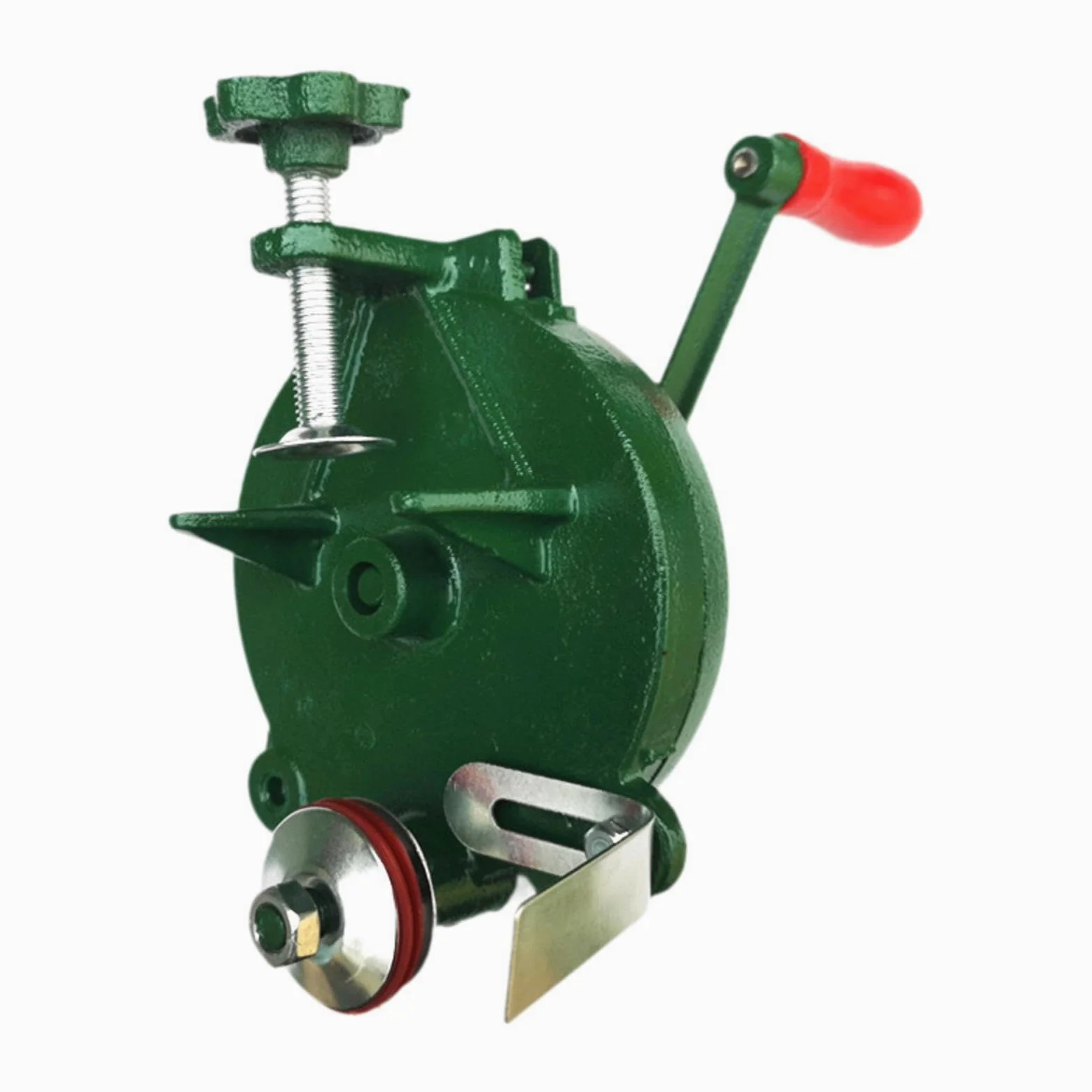 Milageto Herramienta de afilador de máquina de molienda de arranque a mano práctica, resistente al desgaste, múltiples usos múltiples fáciles de usar Manual de, 6 Inch