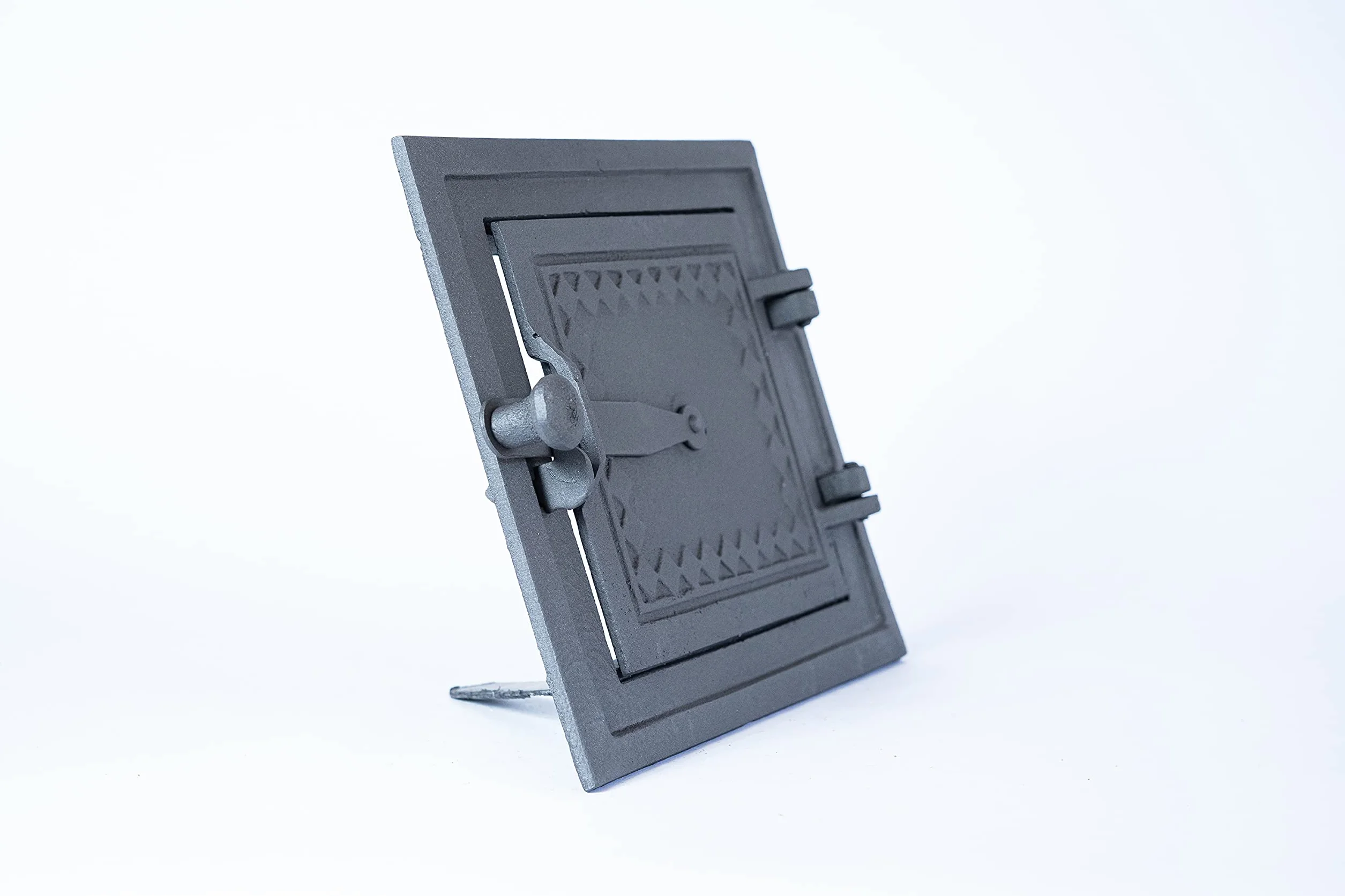 Euro Sezam puerta de horno de hierro fundido grafito 255x215 mm DZ057 con cerradura