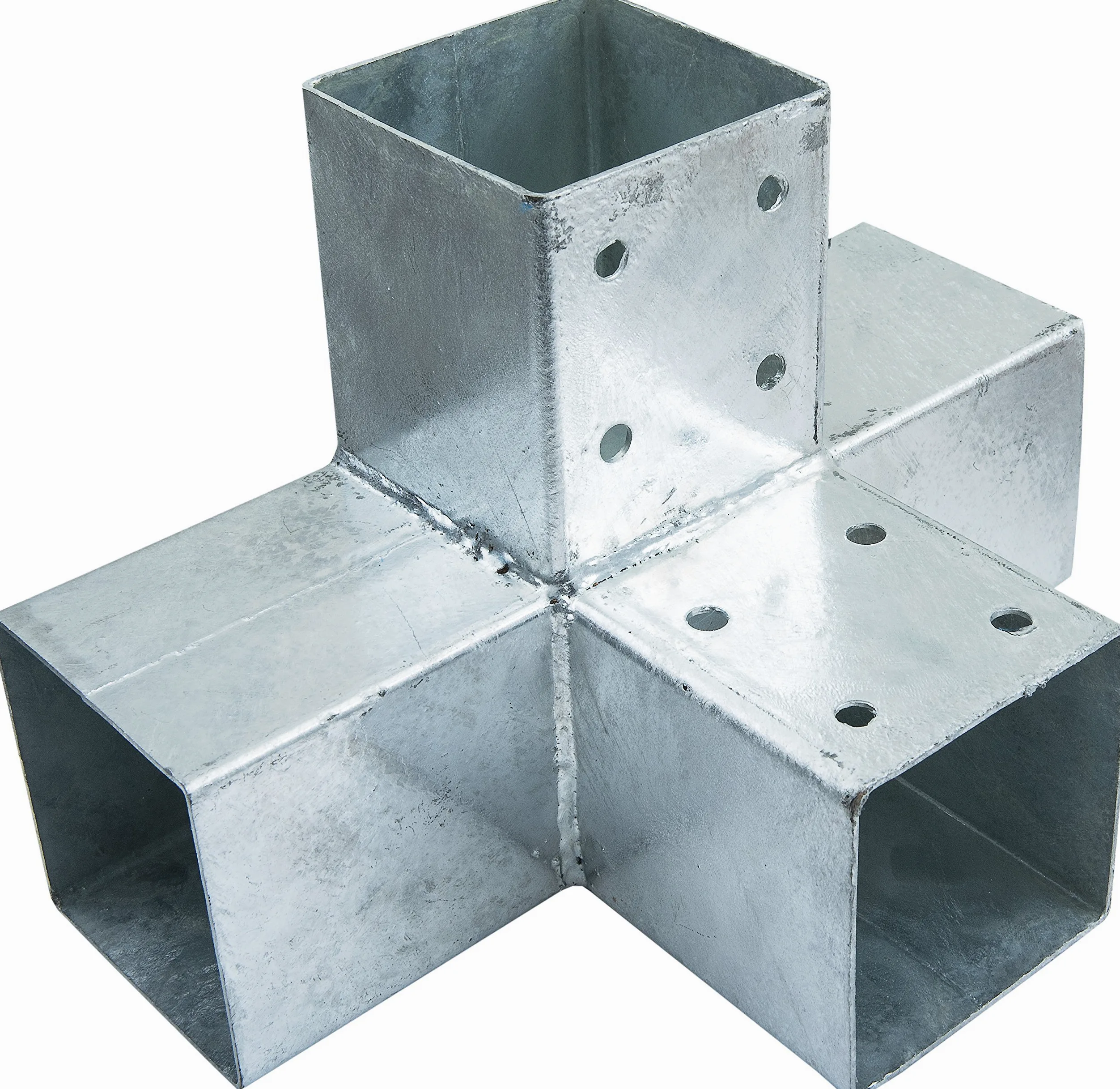 Connex HV4244 - Esquina doble para postes (madera, 90 x 90 mm)