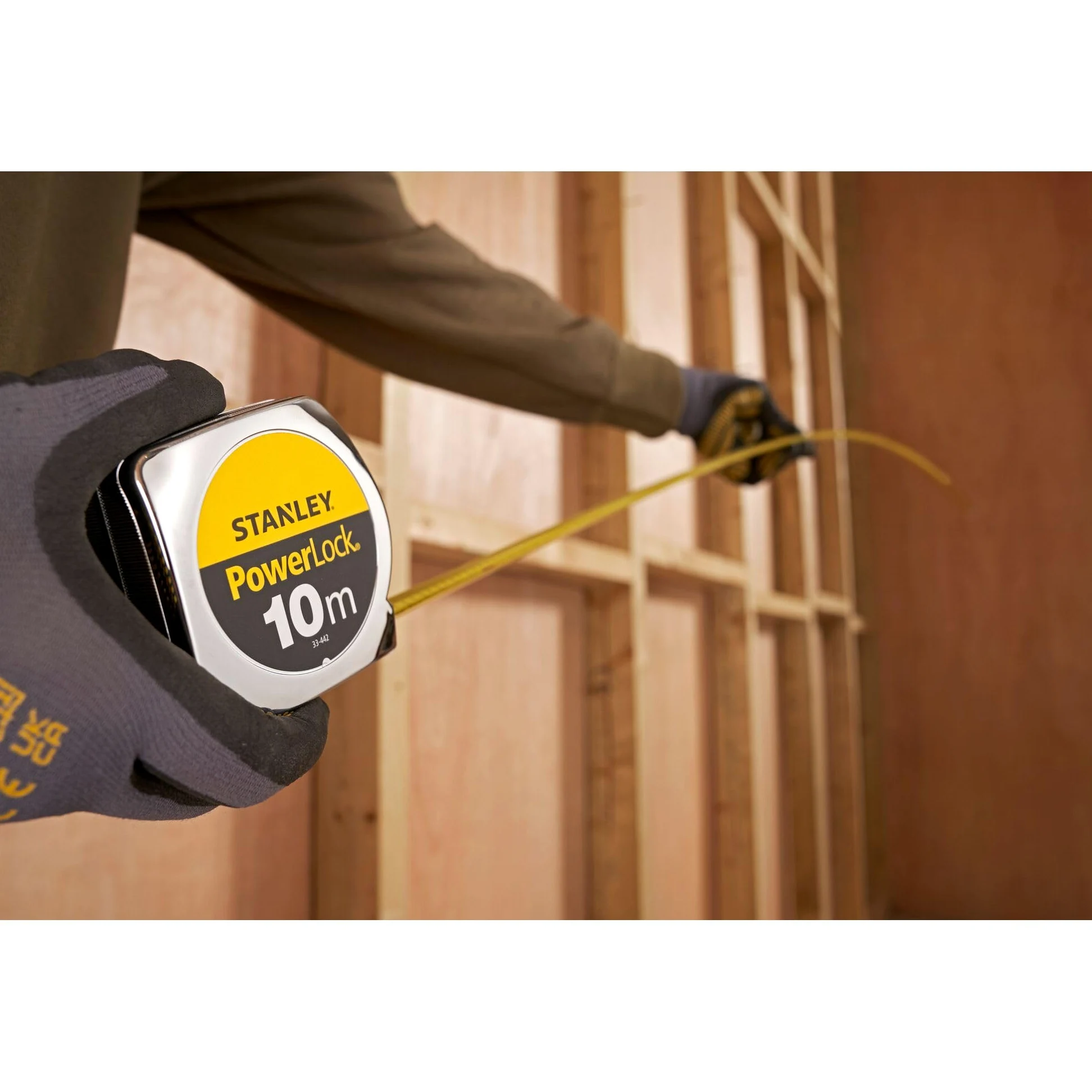 Mesure - STANLEY - 1-33-442 - 10 m x 25 mm - Powerlock Classic ABS
