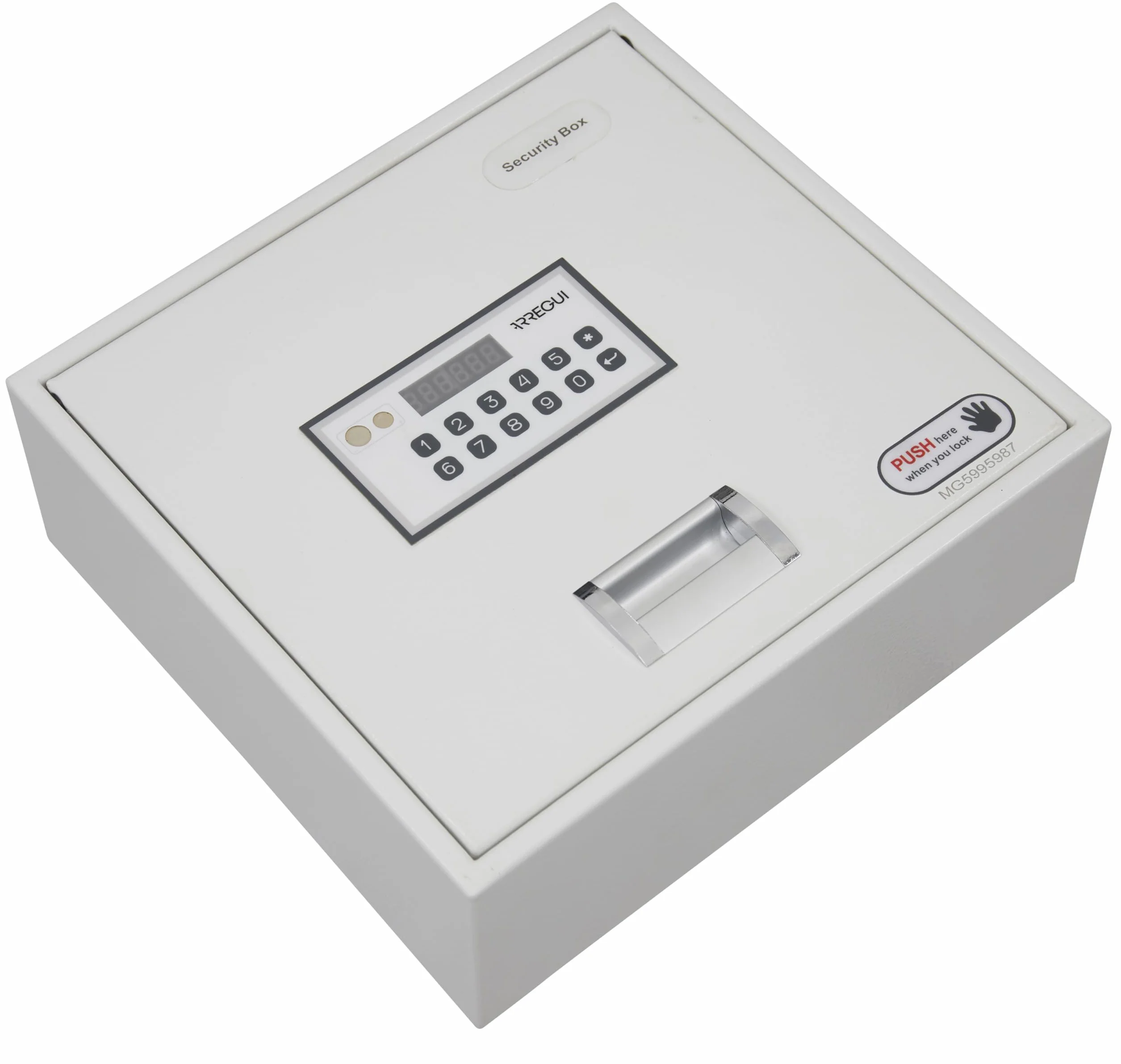 ARREGUI Magna 592000 Caja Fuerte Oculta en el Suelo del Armario | Escondite para Dinero en Casa | Caja Fuerte Camuflada para el Hogar con Código | Caja de Seguridad Electrónica | 11x31x29 cm | 5L