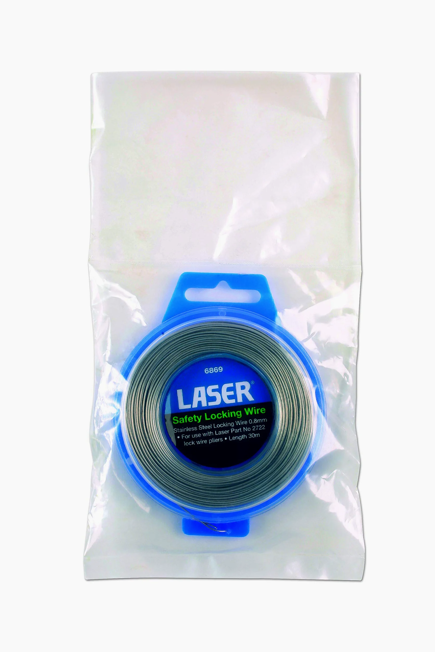 Laser 6869 Safety Locking Wire 0.8mm x 30m