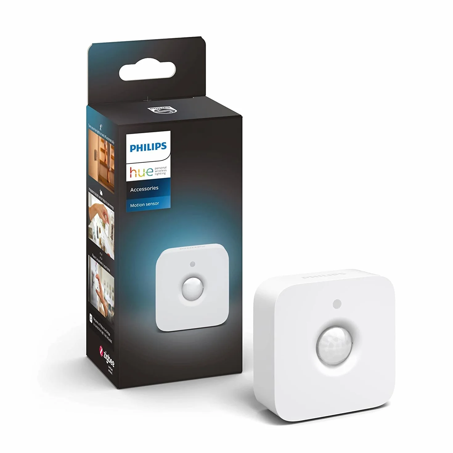 Philips Hue Sensor de Movimiento Accesorio Bombillas Inteligentes Compatible Alexa Google Home