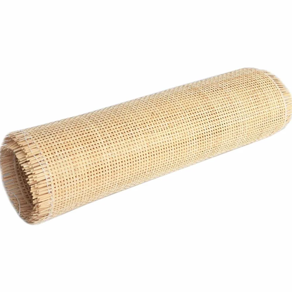 Rollo de Rejilla Mimbre Cuadradillo para decoración POR METROS AL CORTE, 100% Vegetal (50 cm)