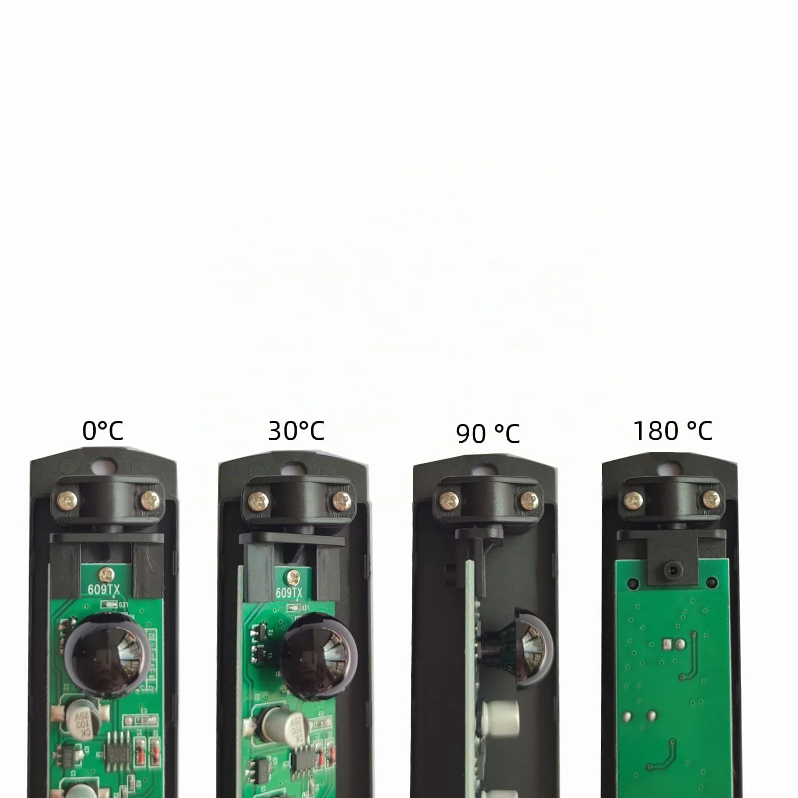 Par de fotocélulas de infrarrojos universales para sensor externo automático para puerta de garaje 12 V/24 V AC DC