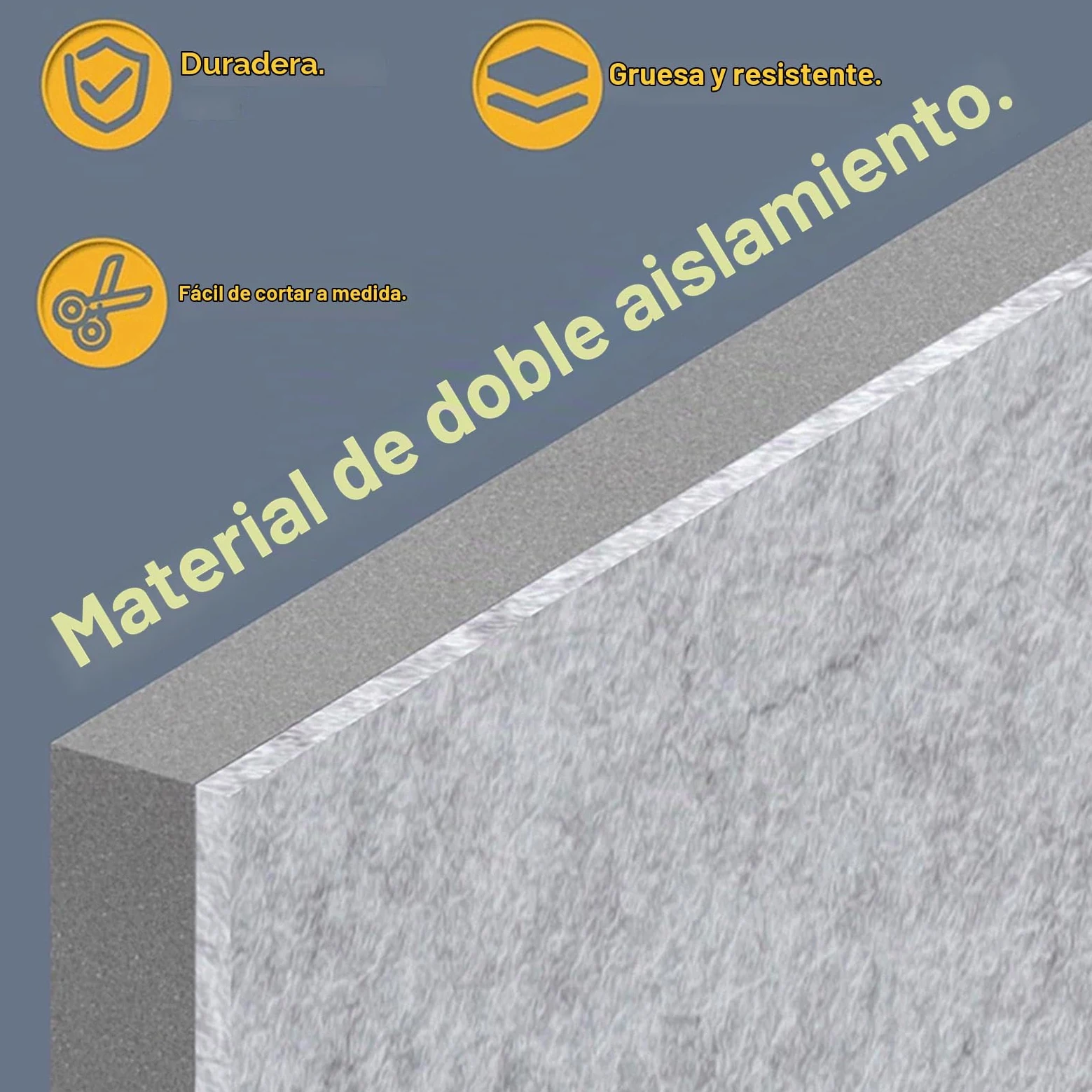 Juego de juntas de ventana – Placa de espuma aislante lateral de 42 cm | Kit de ventana universal portátil para aire acondicionado móvil | Cremallera autoadhesiva de 400 cm de largo, ventilación de CA