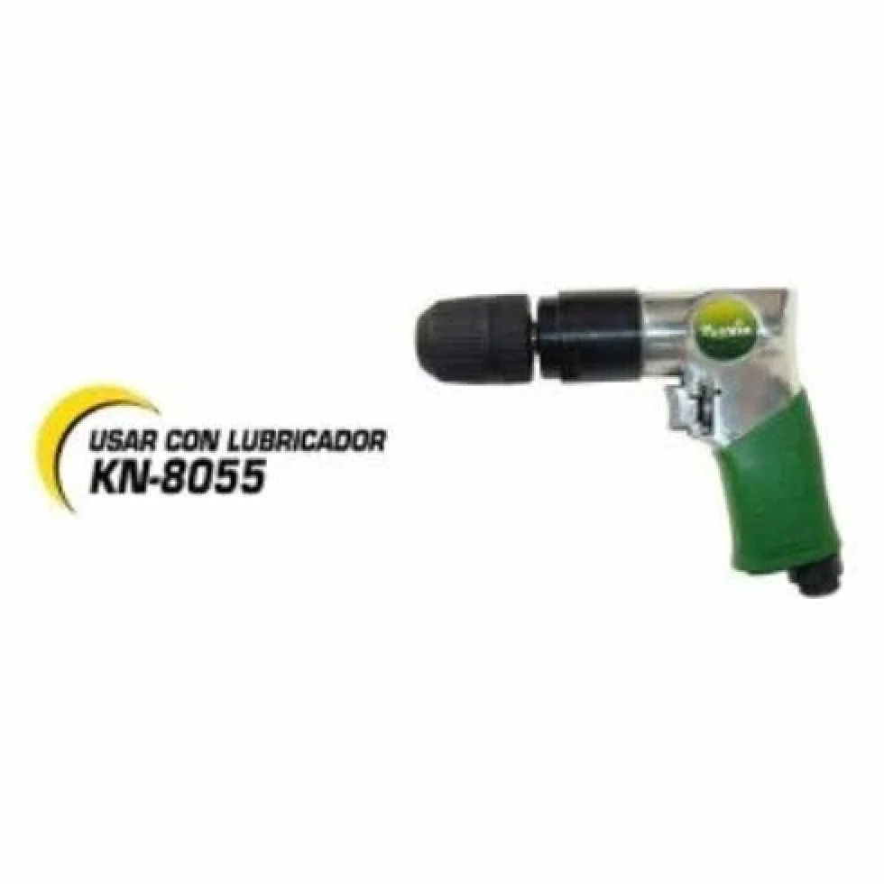 Cevik NE-KN10 - Taladro neumático. 1800 rpm. 106 lt../min. Presión de trabajo 6 bar. Porta brocas automático reversible 10 mm.