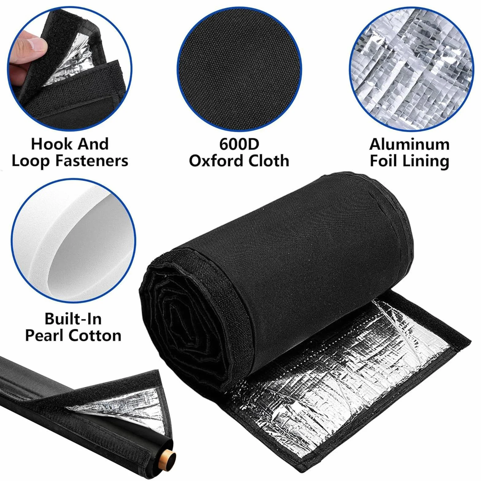 Funda protectora de cobre para tubería de aire acondicionado, aislante resistente a la intemperie con forro de espuma duradero