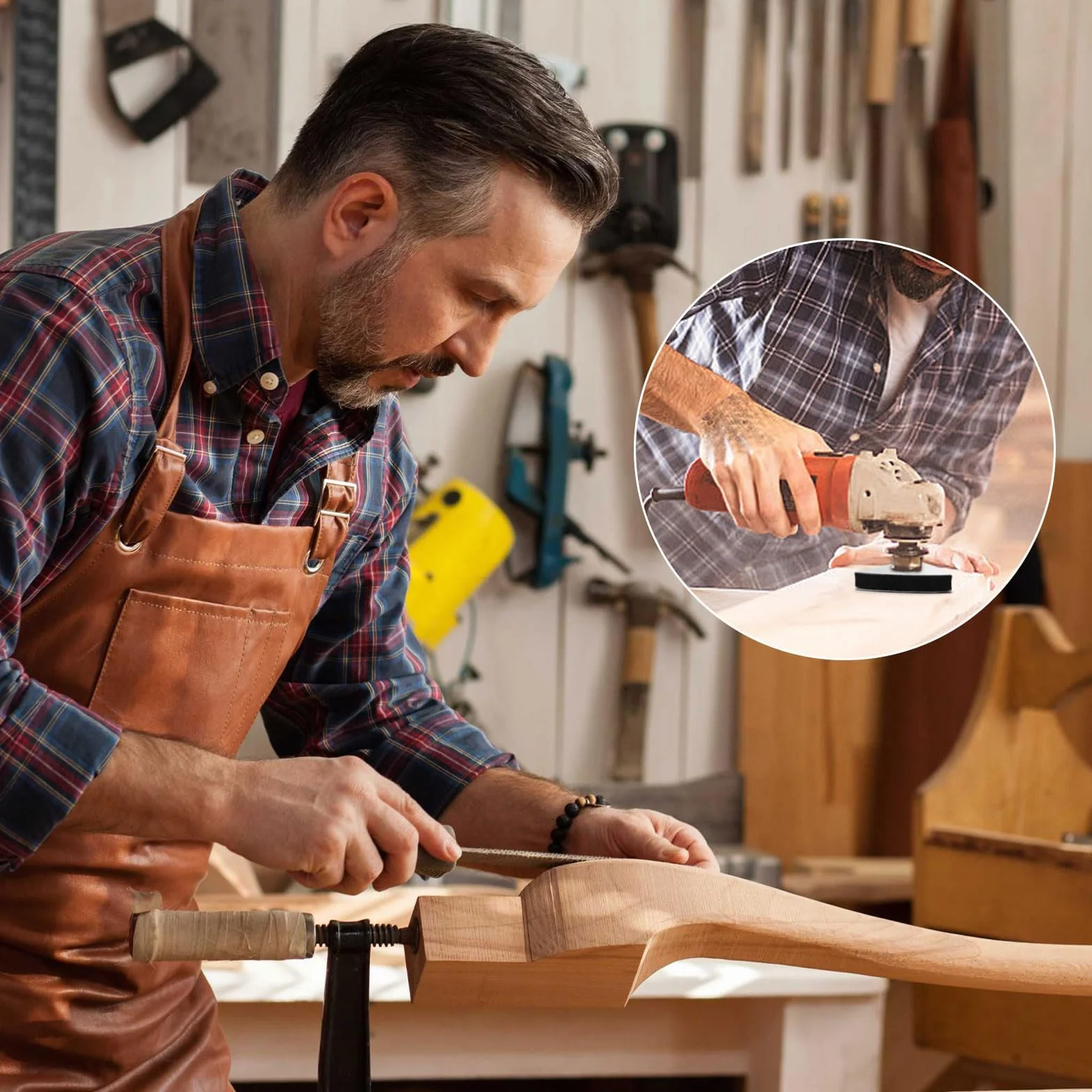 0XBIT Almohadilla de Lijado Triangular, 4 Piezas de Almohadilla de Lijado Delta de 80 MM, con 8 Hojas de Lijas para Lijadora, Adecuadas para Madera, Metal, PláStico Duro, Yeso