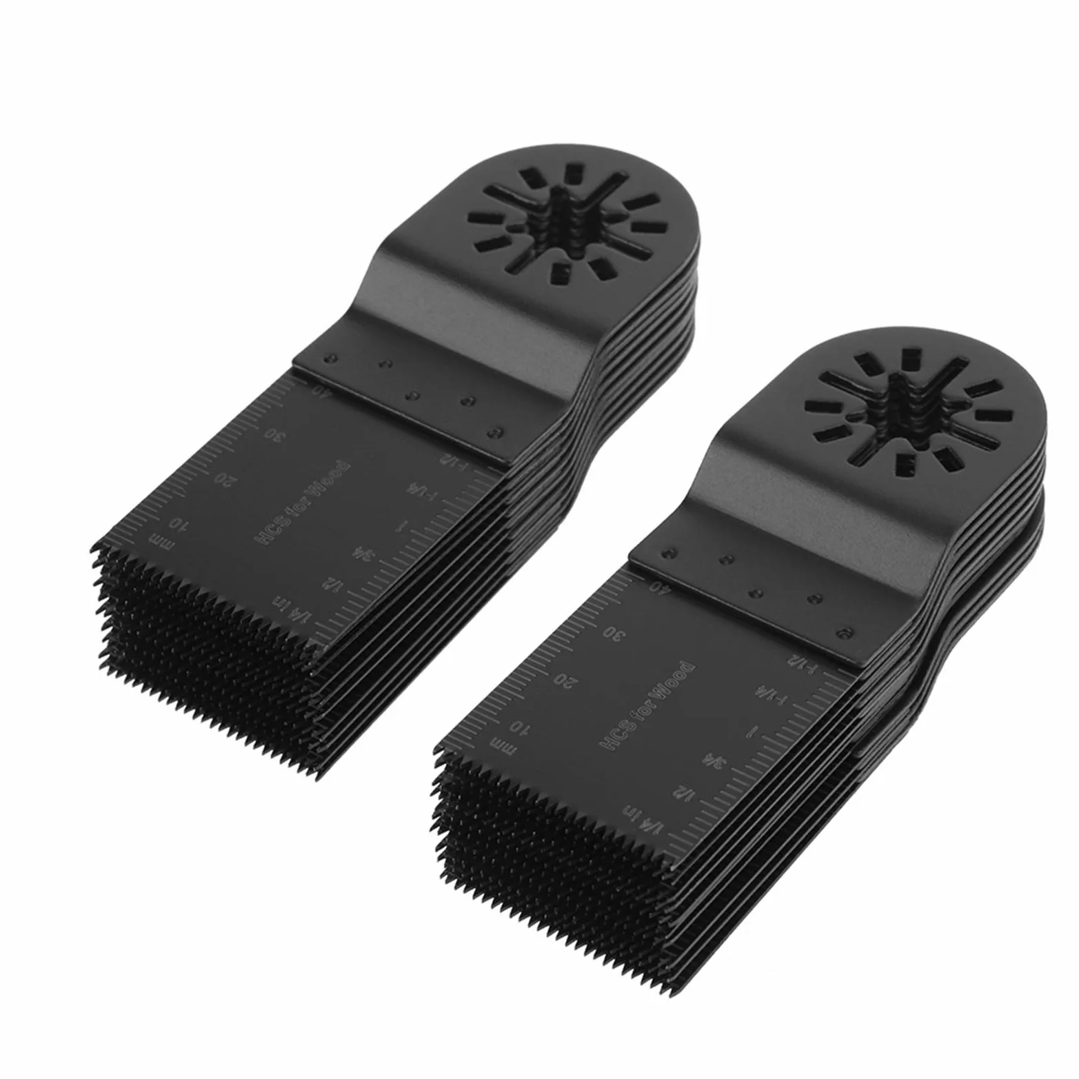 Sageblätter 20 Piezas Hojas de Sierra Oscilantes Multiherramienta, 34 mm, para Herramientas de Corte Fino