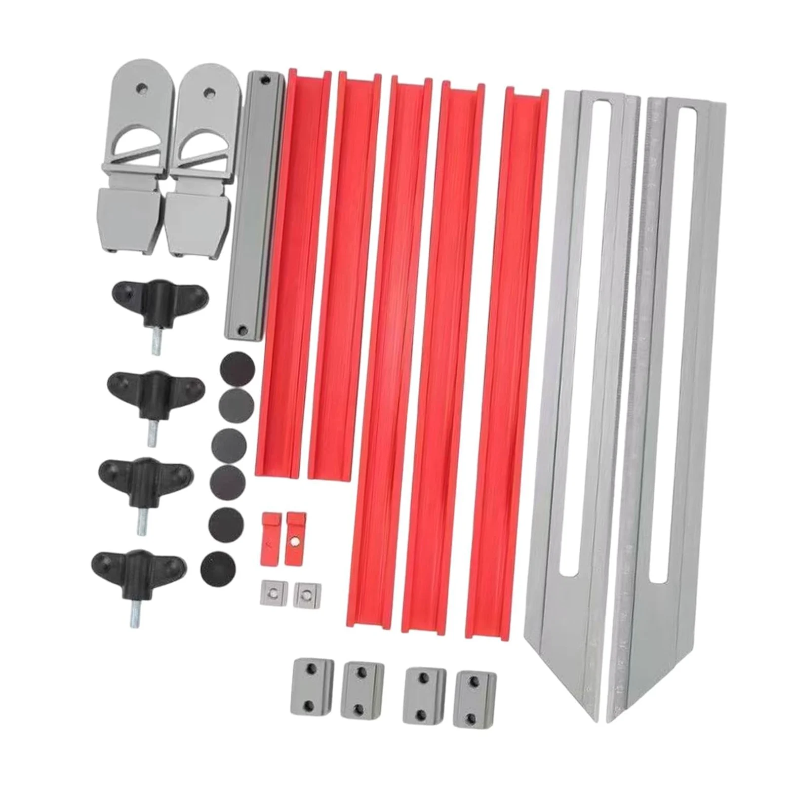 Qianly Plantilla para Escalones, Herramienta, Medidor de Escalones para Tabiques de Esquina,