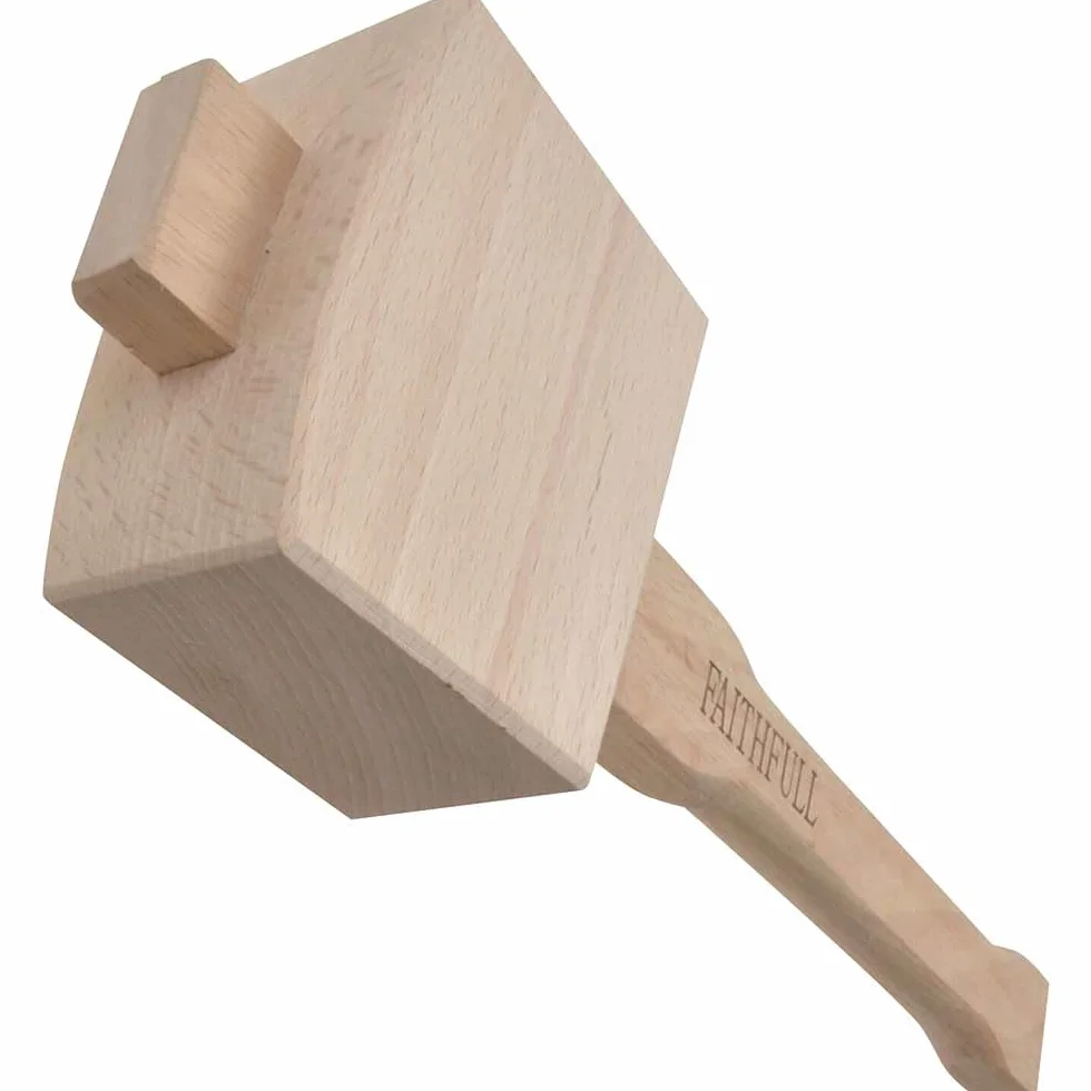 Faithfull FAICM4 Maillet de charpentier en hêtre 10,2 cm
