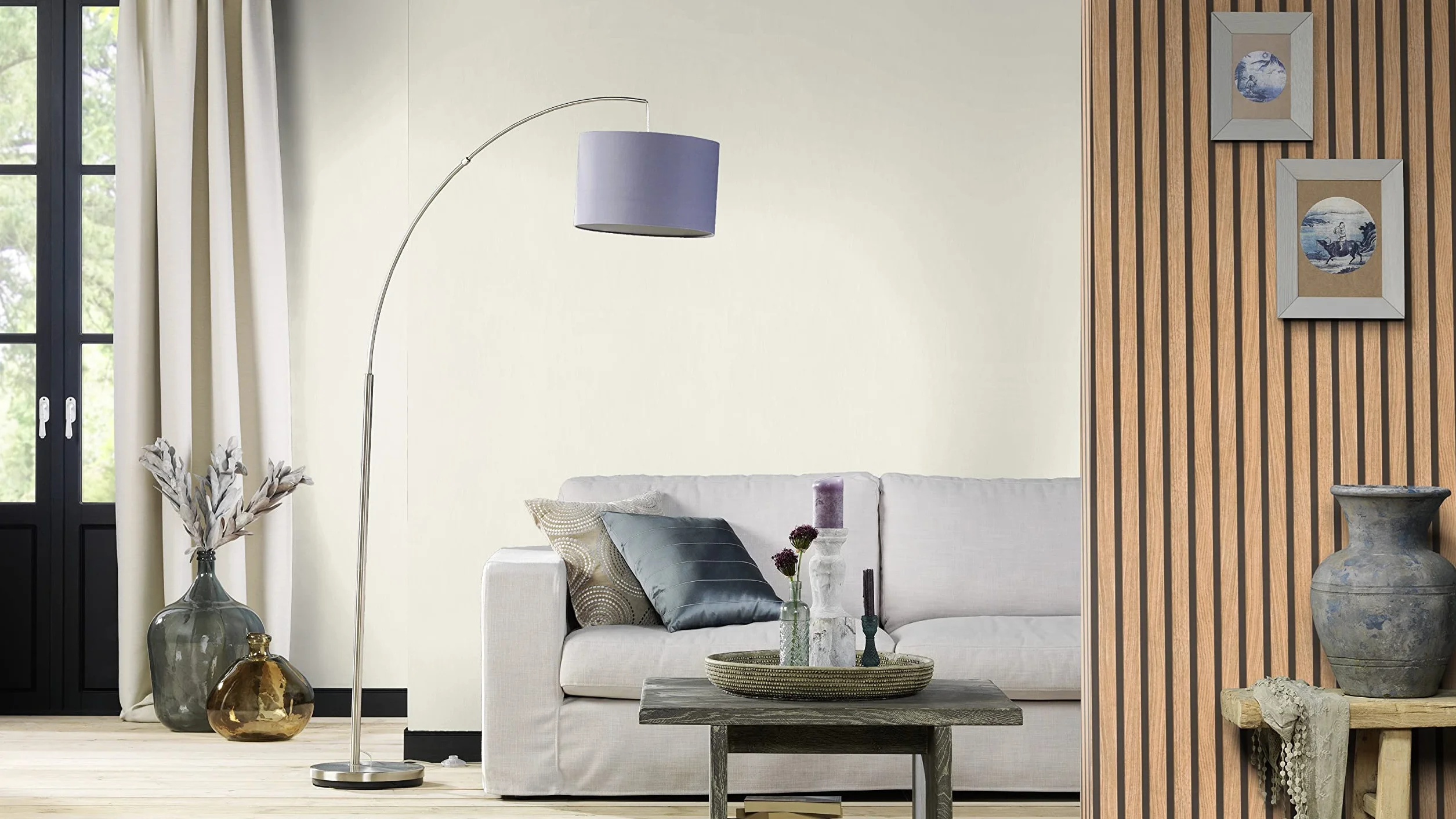 Rasch Papel pintado 278408 -con aspecto de madera, paneles de madera 3D en aspecto moderno Skandi (10,05 x 0,53 m)