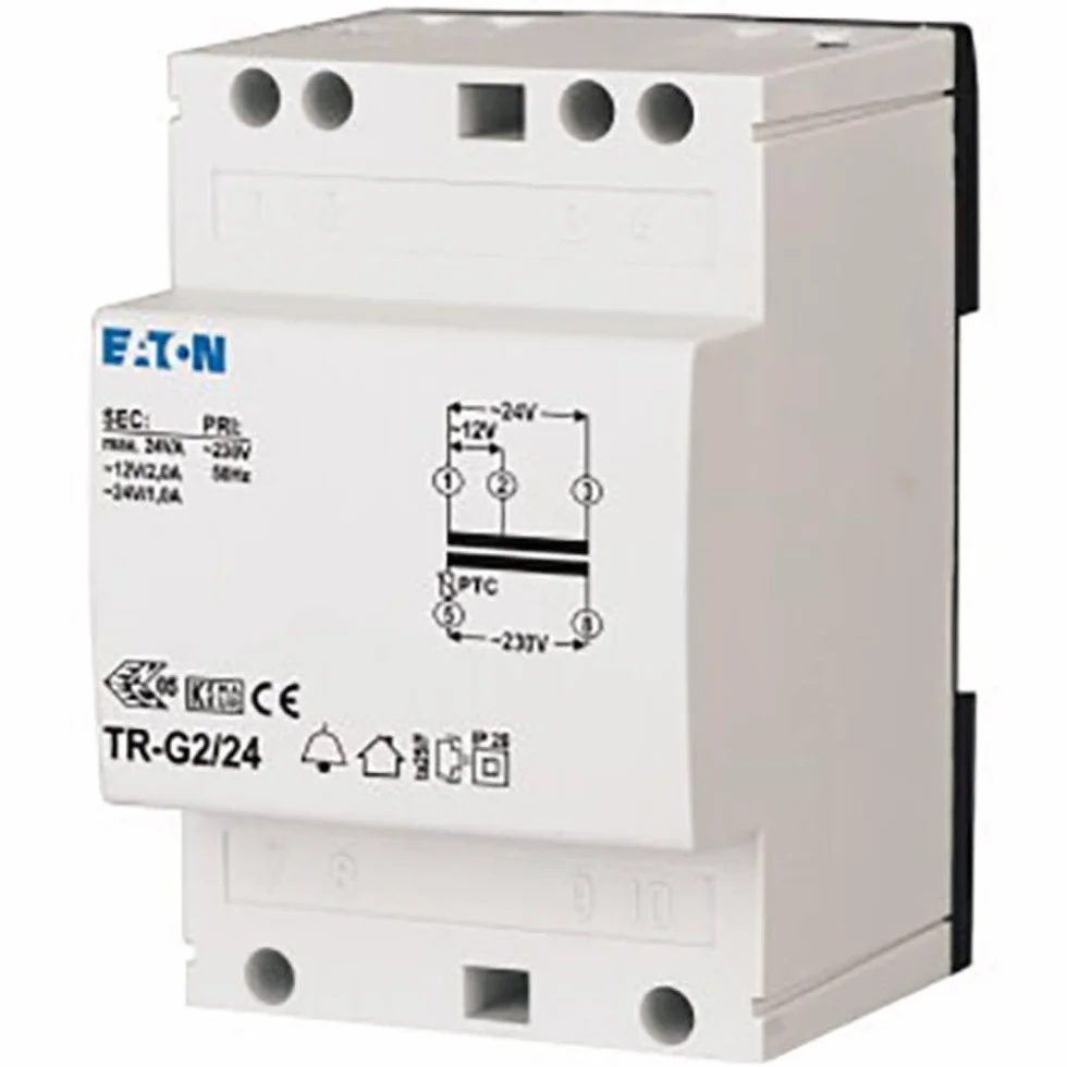 EATON TR-G2/24 Transformadores 230V TR-G, 2-1 A, 12-24 V