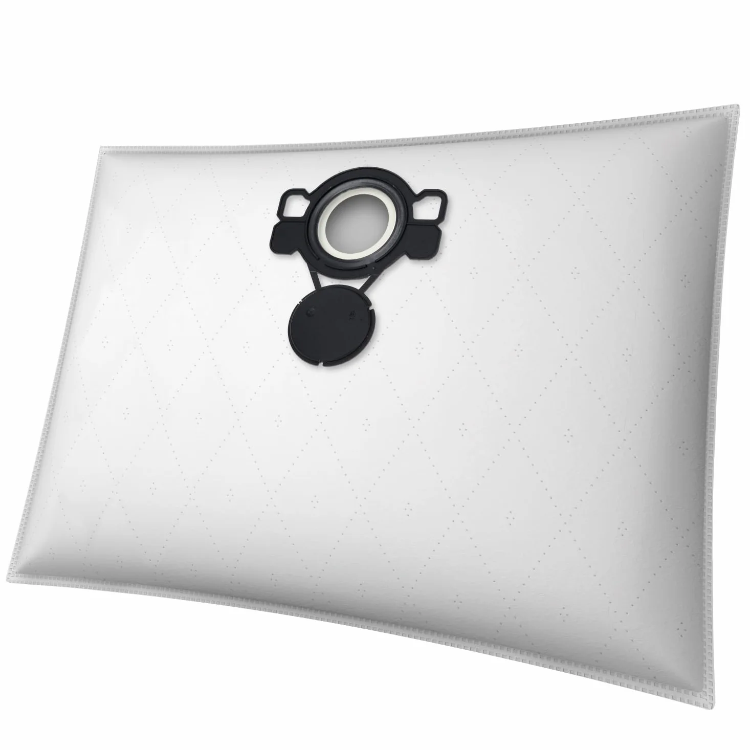 McFilter 10 bolsas de aspiradora compatibles con Nilfisk | Attix 30 | Attix 3 | IVB 3 | Compatible como 107419591 | Microfieltro de 3 capas con cierre higiénico | Cubierta de plástico