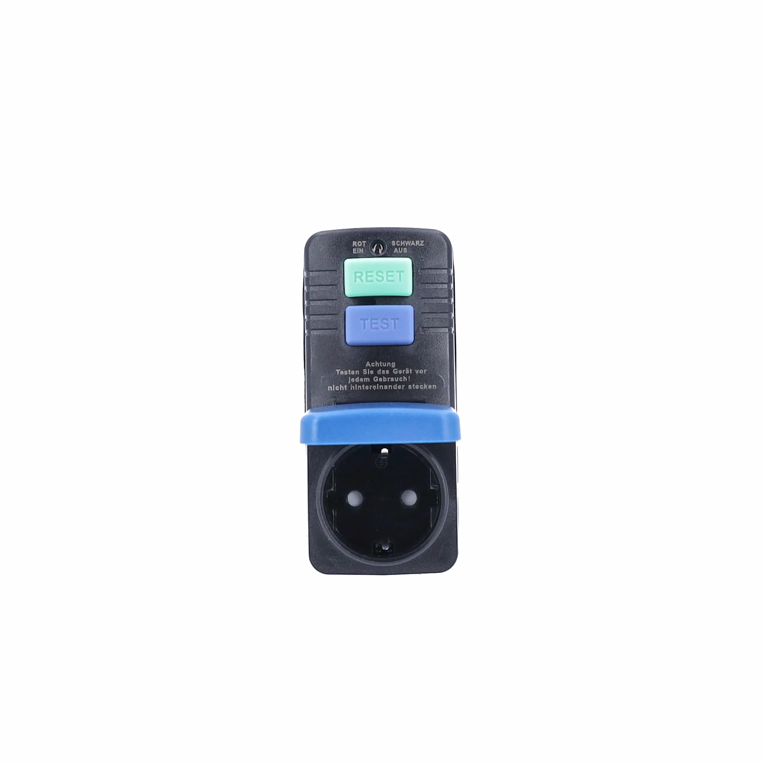 as - Schwabe interruptor diferencial 30 mA - protección personal - 230V / 16A / 3.500W - desconexión <30 ms - enchufe hembra con PRCD - protección laboral fiable - para uso en exteriores IP44, 45230