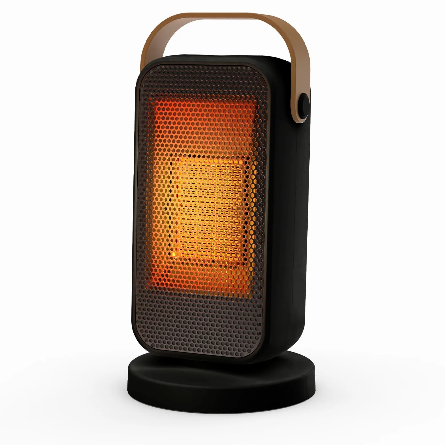 YAZEKY Calefactor Electrico Bajo Consumo, 1200W PTC Radiadores Silencioso, Calefactor de Ventilador 3 Modos, Protección de La Seguridad, Radiador Portatil para Baño Oficina y Dormitorio 20 m²