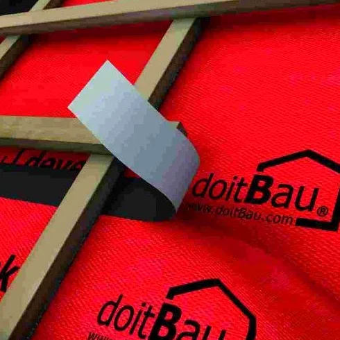 doitBau deflexx plus – Cinta adhesiva resistente de 25 m x 60 mm, 1 unidad, color negro, resistente a la rotura para barrera de vapor, resistente a los rayos UV y hermética