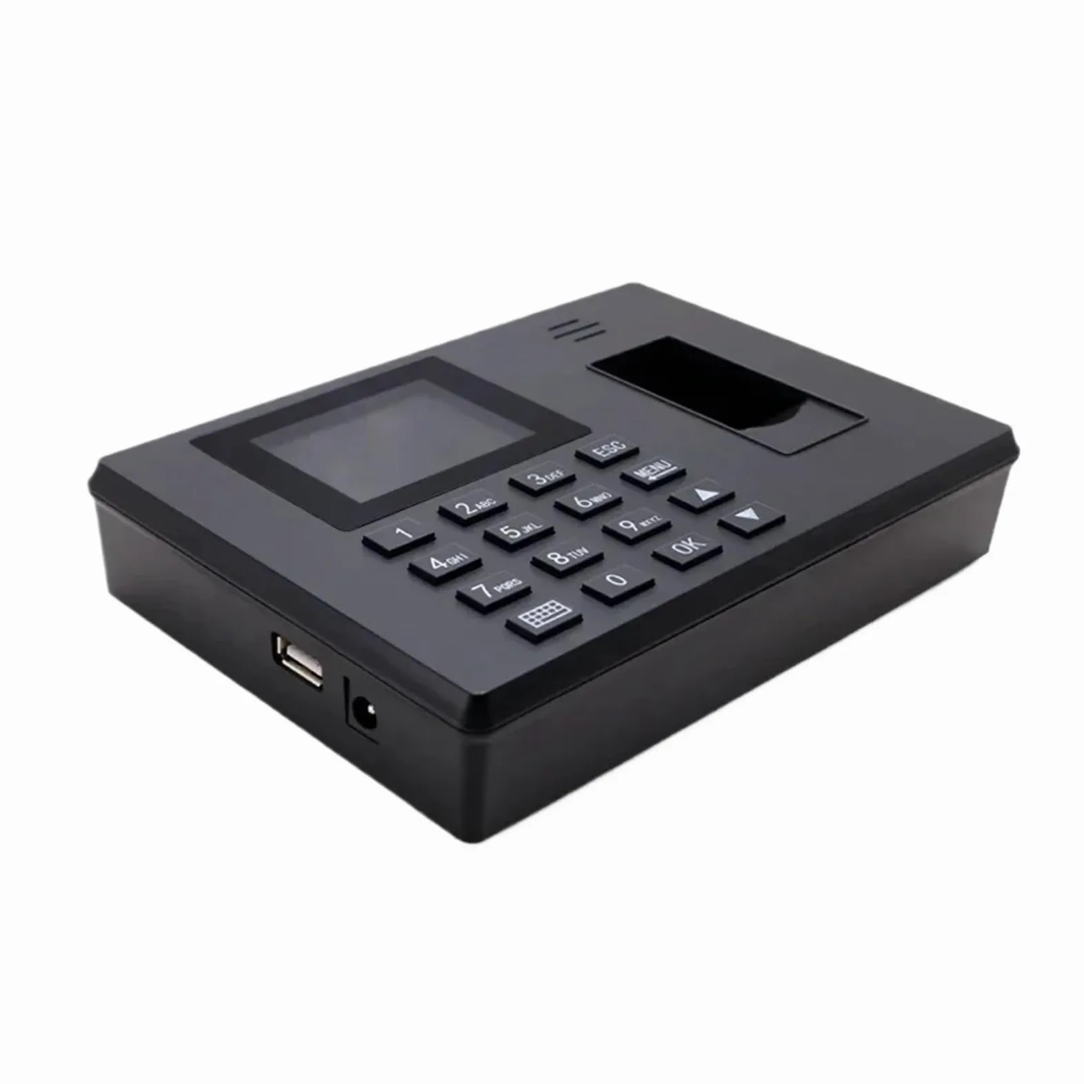 Reloj de Fichar, Reloj de tiempo USB con huella dactilar biométrica, grabadora de de asistencia de oficina, máquina de cronometraje for empleados, lector