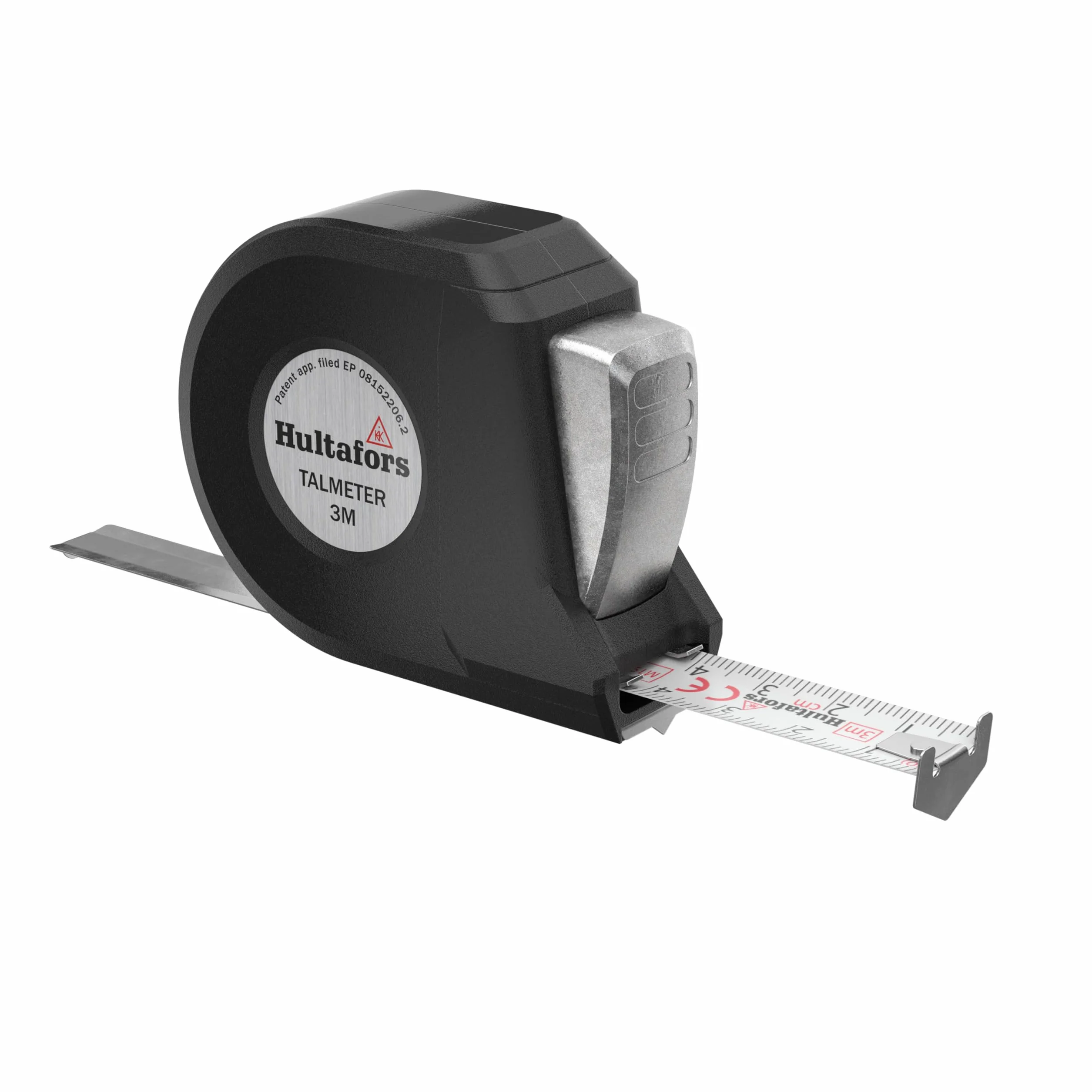 Cinta de medición Talmeter de 3 metros I Hultafors I Clase de precisión II I Made in EU I Cinta de medición 7 en 1 con función única de medición y marcado I 359203