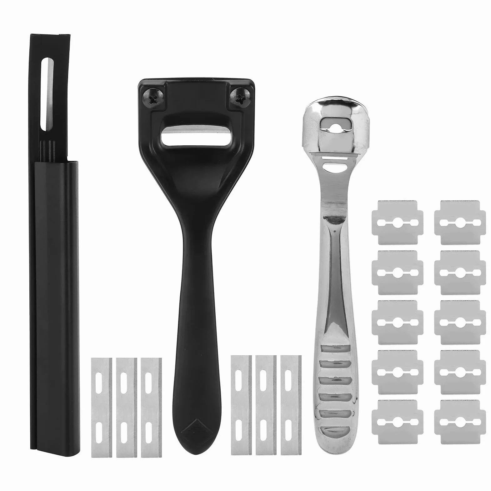 Tnfeeon Cuchillo para Rebajar, Herramienta de Corte de Cuero de Diseño Ergonómico para Manualidades y Uso Profesional