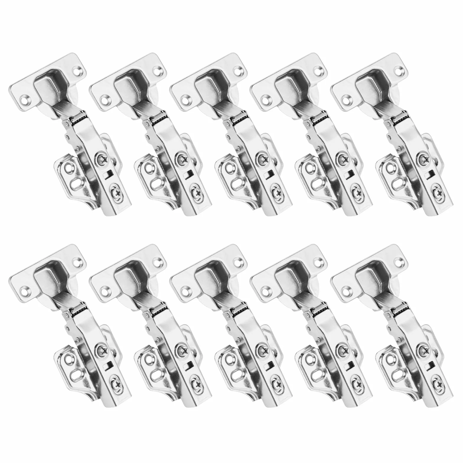 Bisagras Puertas Cocina Cierre Suave (10 PCS) Superposición Completa