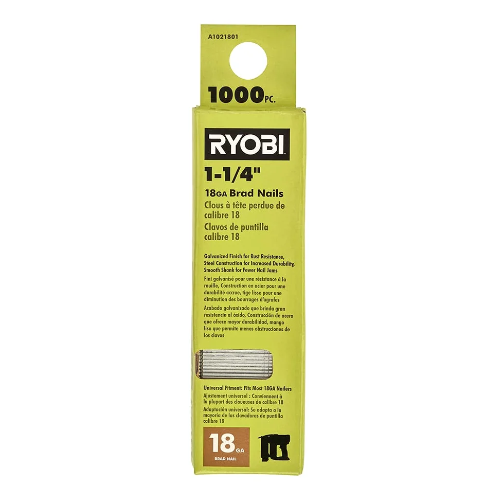 RYOBI A1021801-1000 clavos de 1-1/4" 18GA