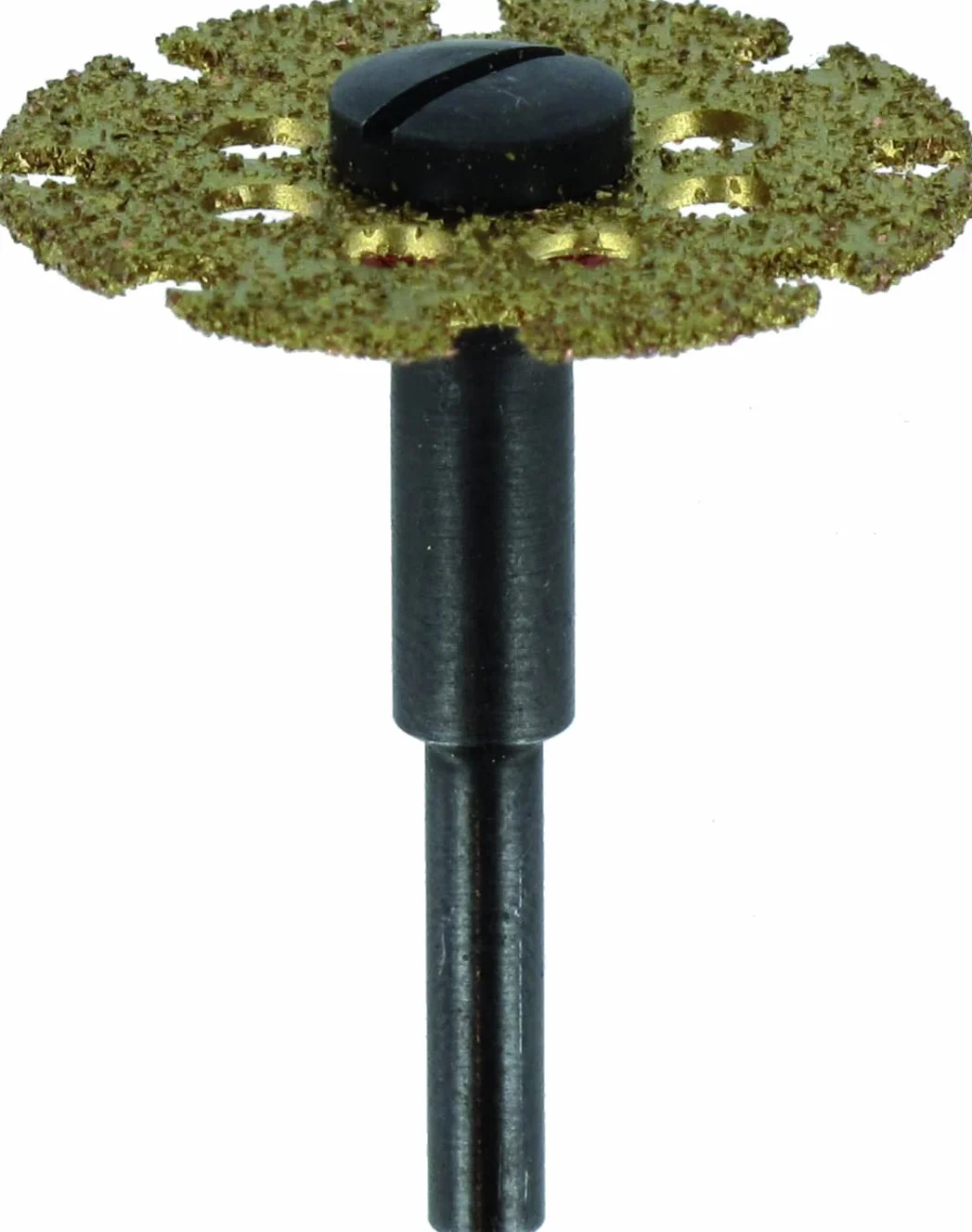 Dremel 542 Disco de corte con recubrimiento de carburo, disco de corte para herramientas rotativas para cortar y dar forma a madera y laminados, diámetro de trabajo 25,4 mm, profundidad máxima de corte 9,0 mm