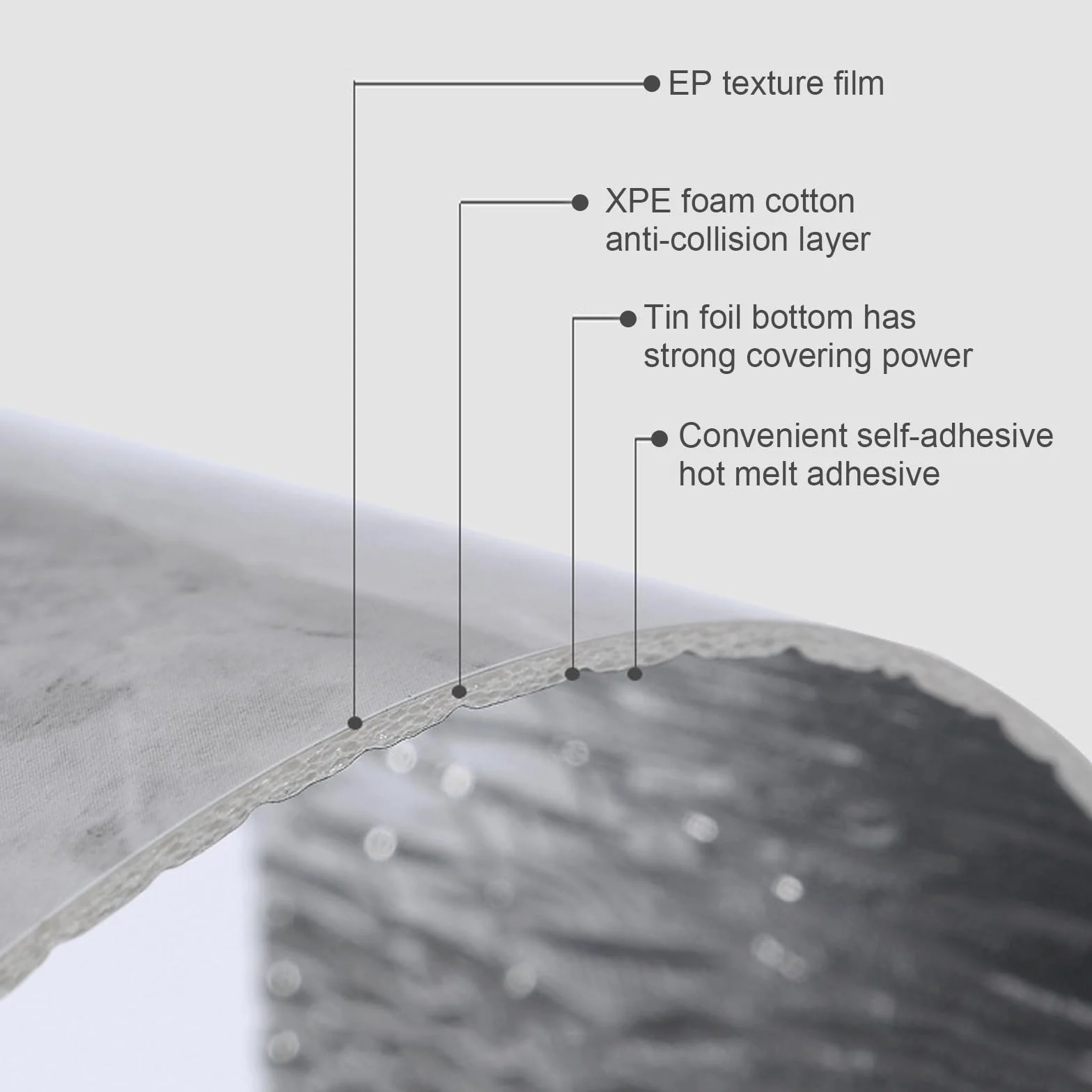 Rodapié blando de 10 m más ancho y grueso, tira decorativa flexible autoadhesiva, perfiles de transición para el suelo, molduras de suelo, zócalos de pared, vetas de madera de mármol (1, gris, 10 m x