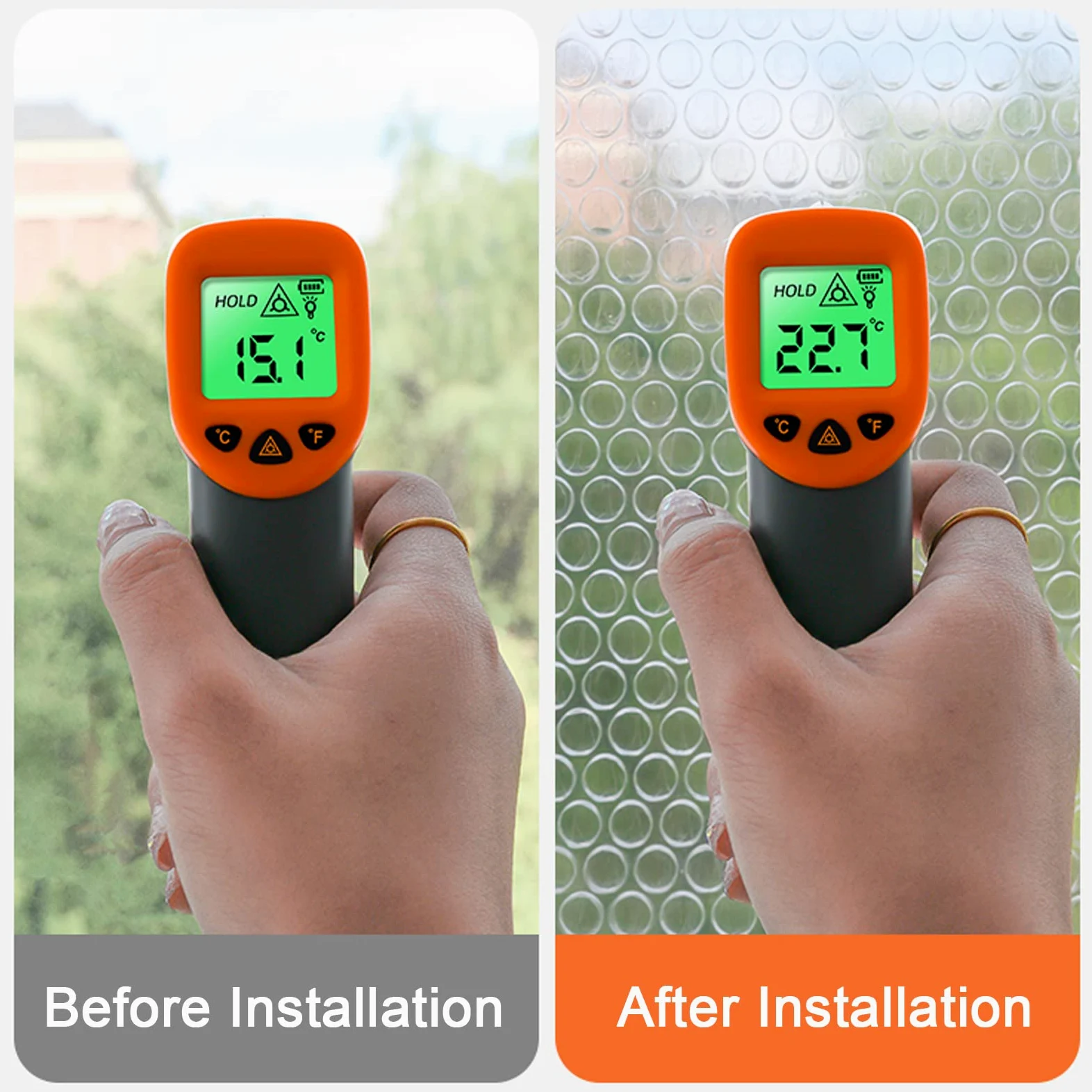 Kit De Aislamiento De Ventana,Película Aislante para Ventanas,Cortina De Plástico De Aislamiento Térmico A Prueba De Frío,Selladas a Prueba de Viento para Interiores,Ancho x Alto (130x180cm)