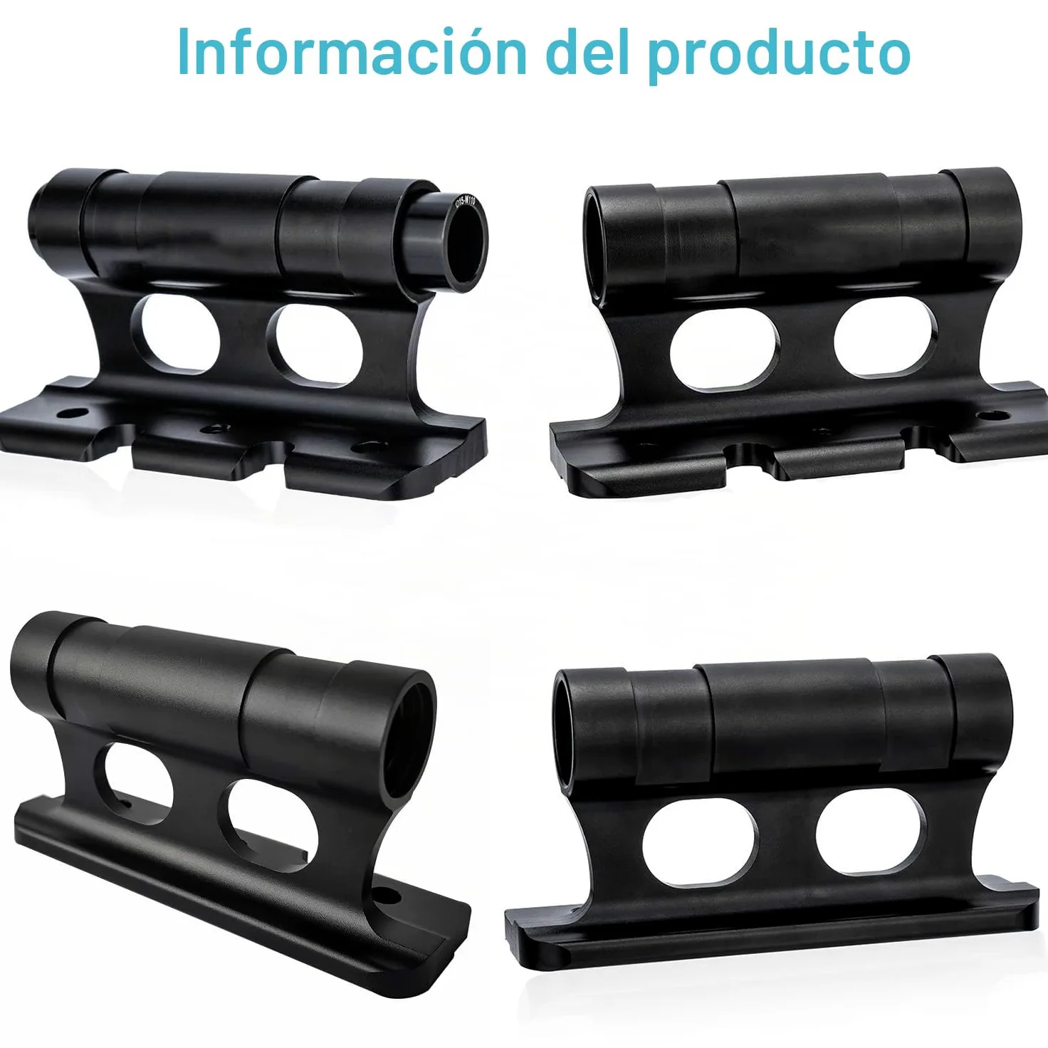 2 Piezas Soporte De Horquilla De Bicicleta, Bloque De Bicicleta Versátil, Soporte De Horquilla Bicicleta Aleación De Aluminio, para 5/12/15x100mm, 15x110mm 8 Pares De Tapas Laterales