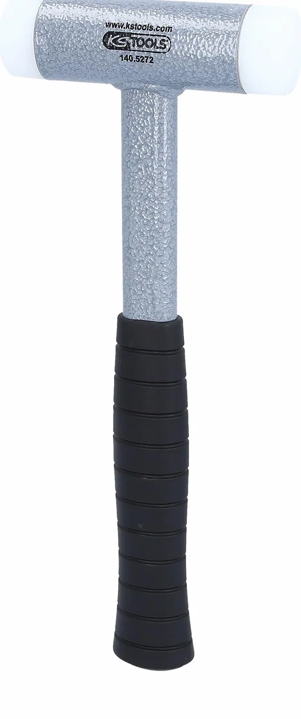 KS Tools 140.5272 - Martillo suave, sin contragolpe, peso de la cabeza 590 g (tamaño: 295 mm)