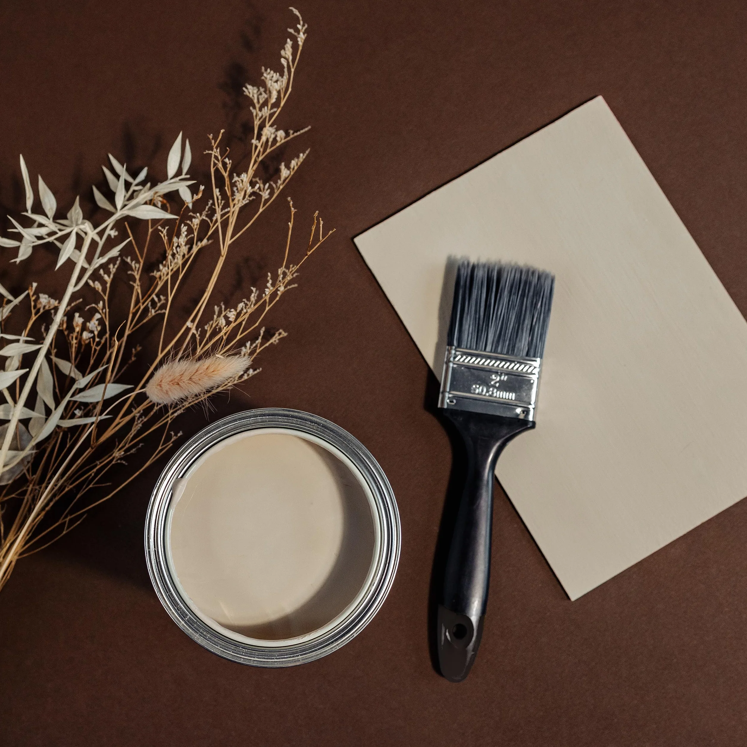Creative DECO 1L Beige Arena Pintura a la Tiza para Muebles sin Lijar Chalk Paint | Pintura Madera Mate y Lavable | Renovación, Decoración, Manualidades | Posible Efecto de Barrido y Gradiente