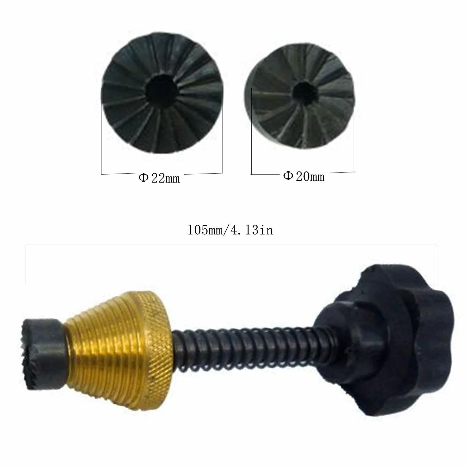 Oshhni Tap Reater Diy Reparación de Herramientas de Tubería de Reamer de Grifo Utilidad de Alto Rendimiento