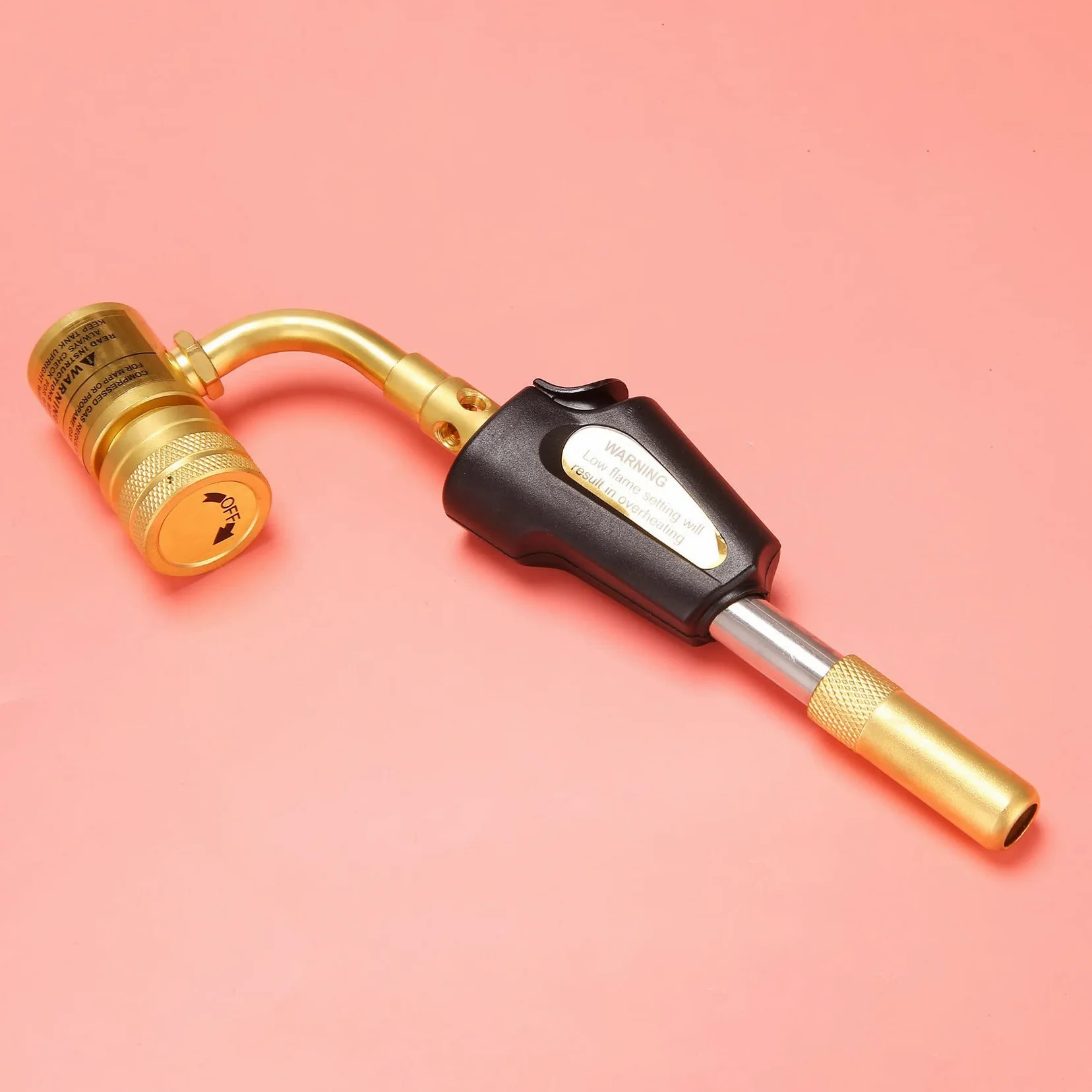 Puntas de antorcha turbo de gas, autoencendido, regulador, soldadura, soldadura, herramienta de fontanería, accesorio para el hogar