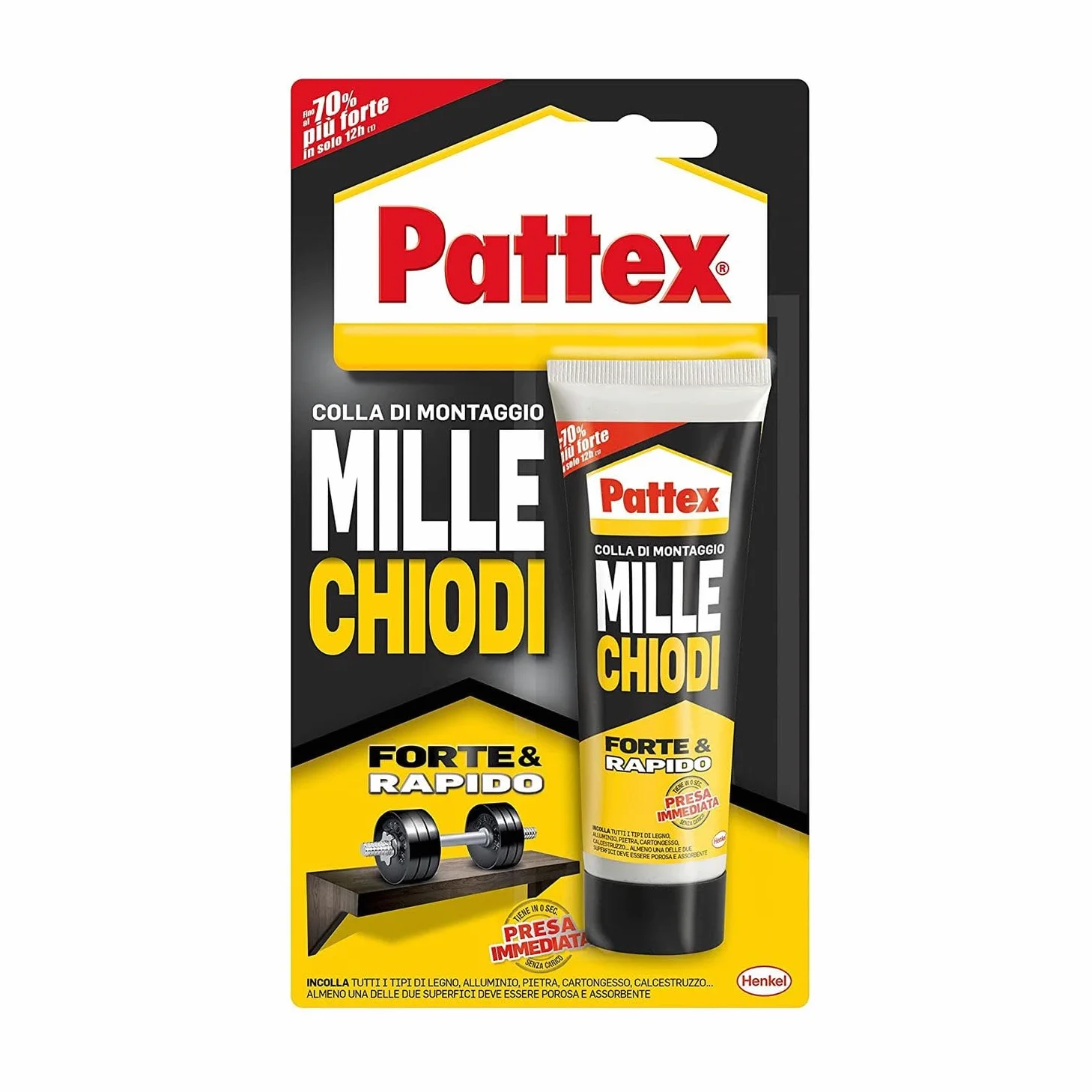 Pattex - 1414670 millechiodi original de la tubería, 250 g