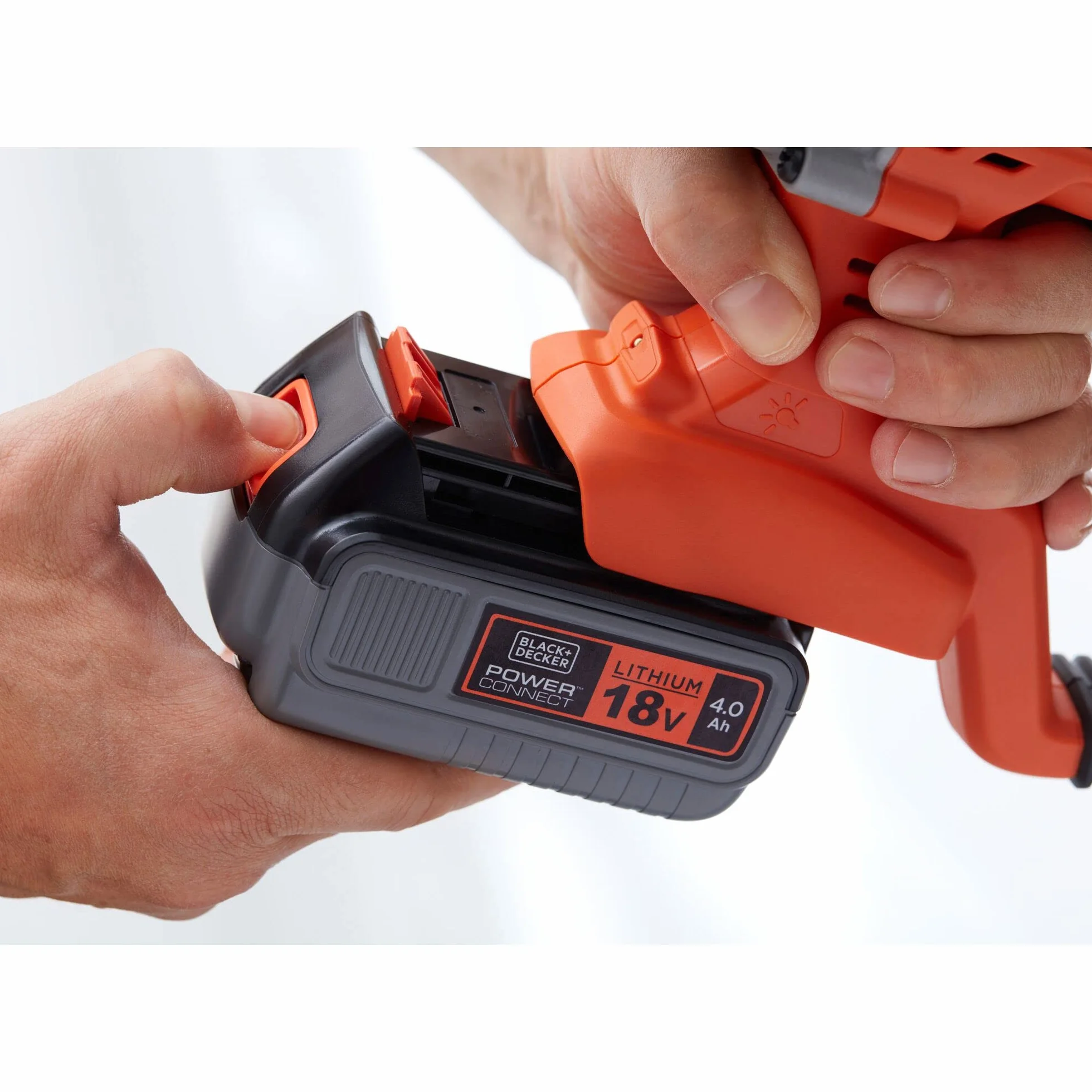 BLACK+DECKER BL4018-XJ Batería de Carril 18V Litio 4.0Ah Compatible con Herramientas 18V