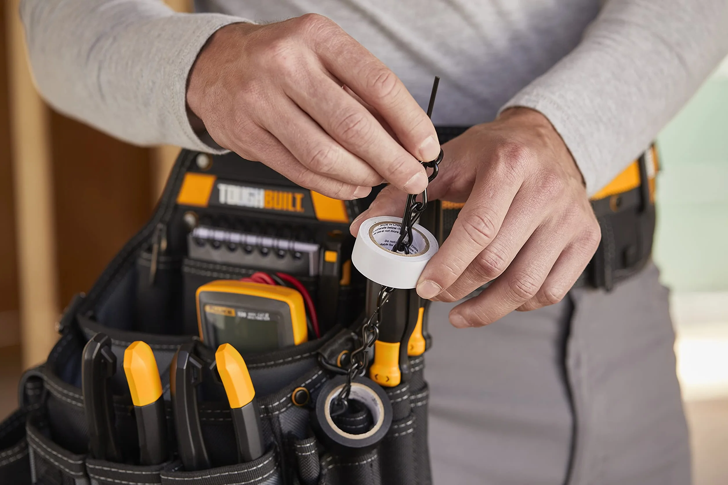 ToughBuilt Master TB-CT-104 Bolsa para Electricista con Correa para el Hombro