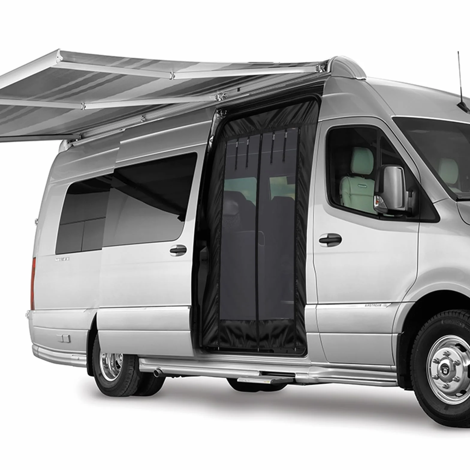 Mercedes-Benz Sprinter High Roof 2007-2024 Mosquitera Repuesto Mejorado Protección contra Insectos Puerta Lateral