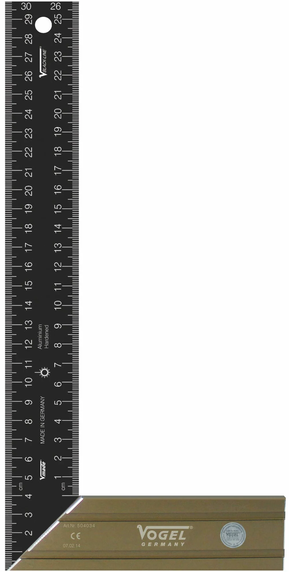 VOGEL-504033-Escuadra carpintero alu.250