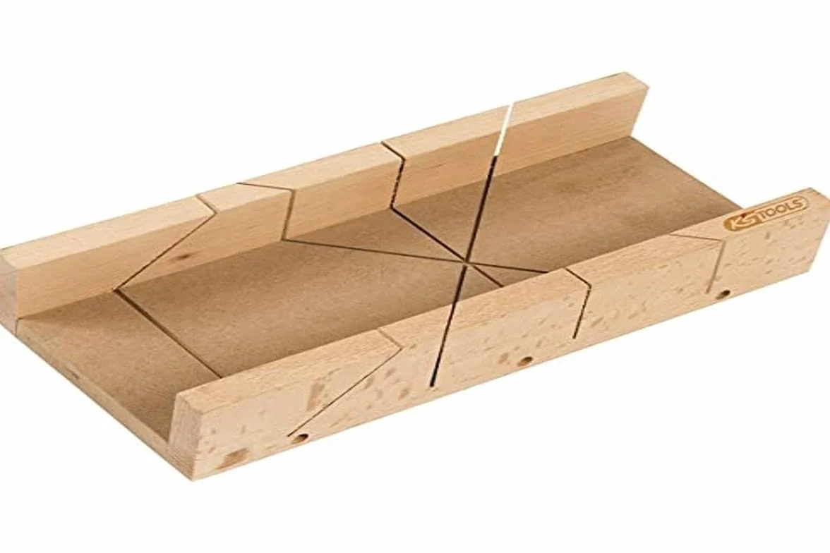 KS TOOLS 907.2513 - Caja de almacenamiento de madera (350 x 120 x 50 mm)