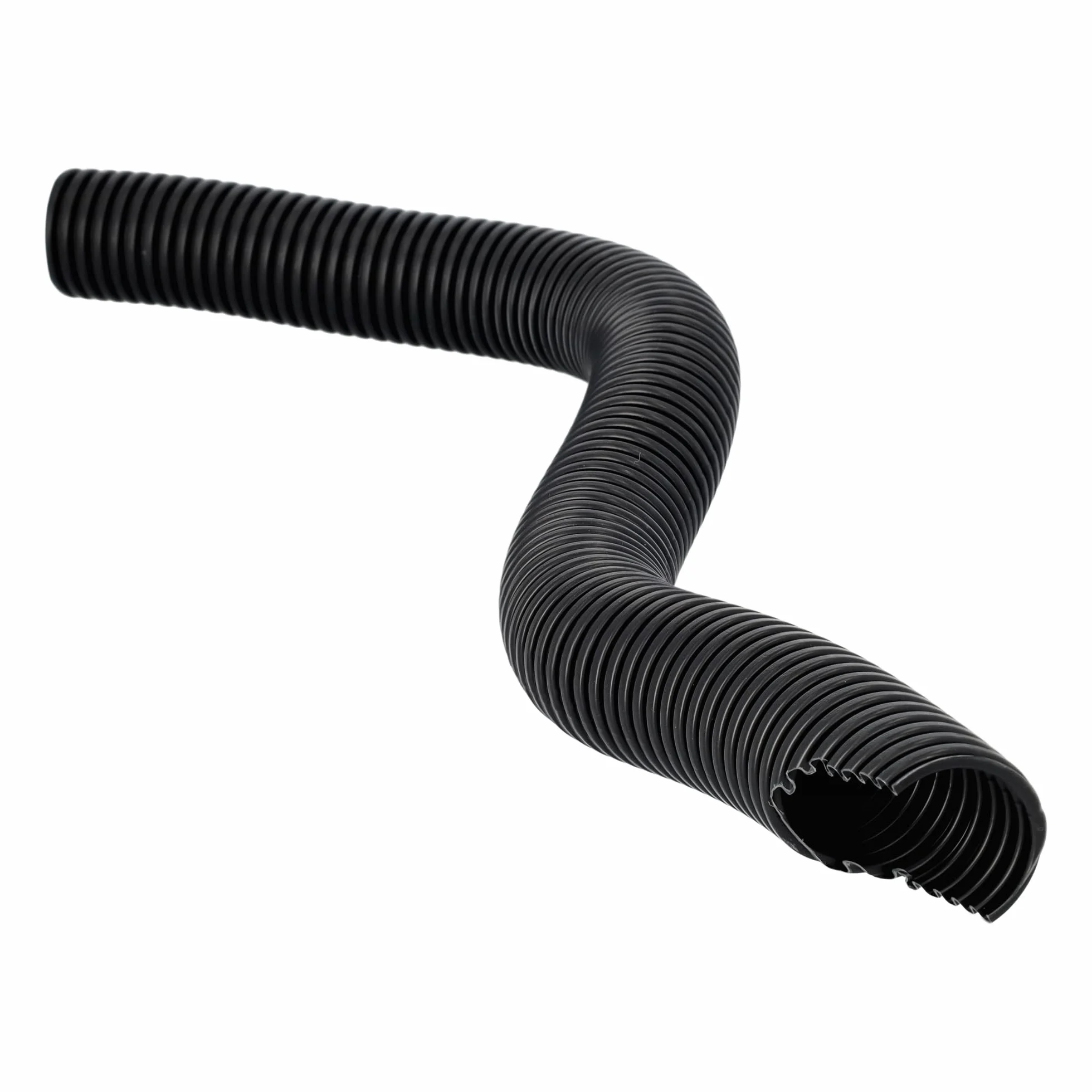 Tubo Corrugado PVC 32mm Bobina 50m Manguera Protectora Cables Negro