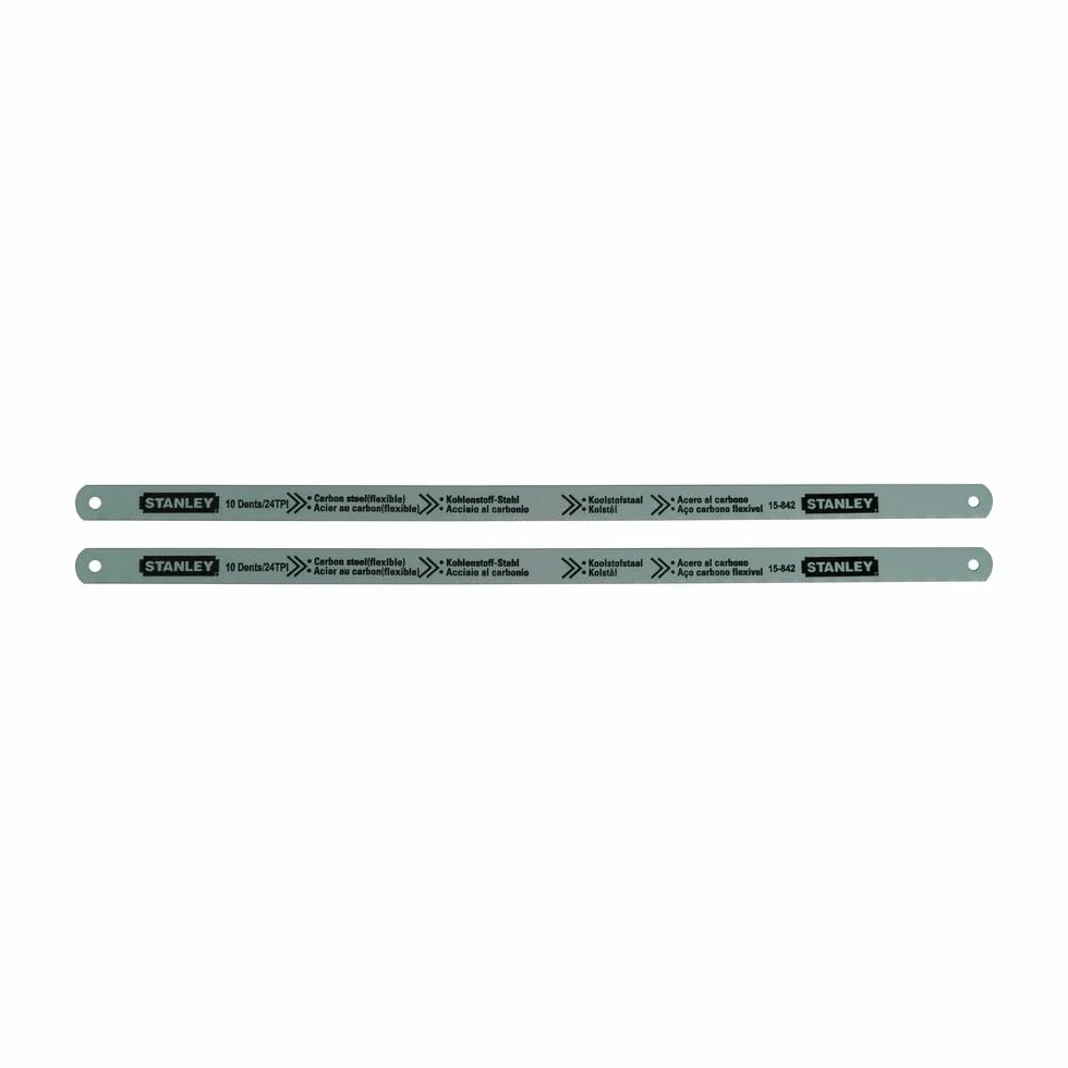 Stanley 0-15-842 - Pack de 2 hojas de sierra lion acero carbono